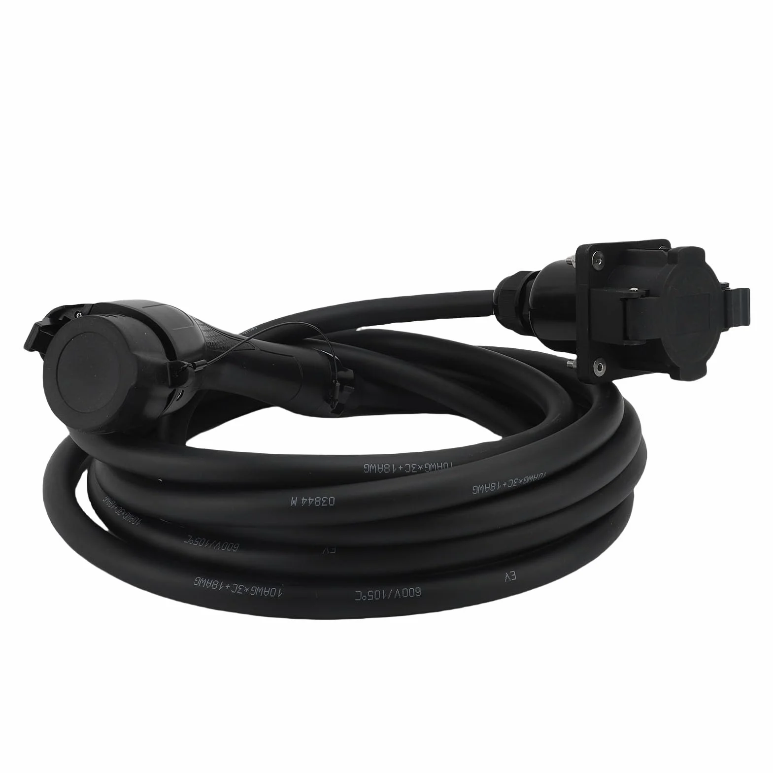 Tbest Kabel ładowarki EV Typ 1 Przedłużacz ładowania EV J1772 Przedłużacz Kabel ładujący Typu 1 32A 7,6KW 19,69ft IP54 środek Zmniejszający palność do Pojazdów Elektrycznych