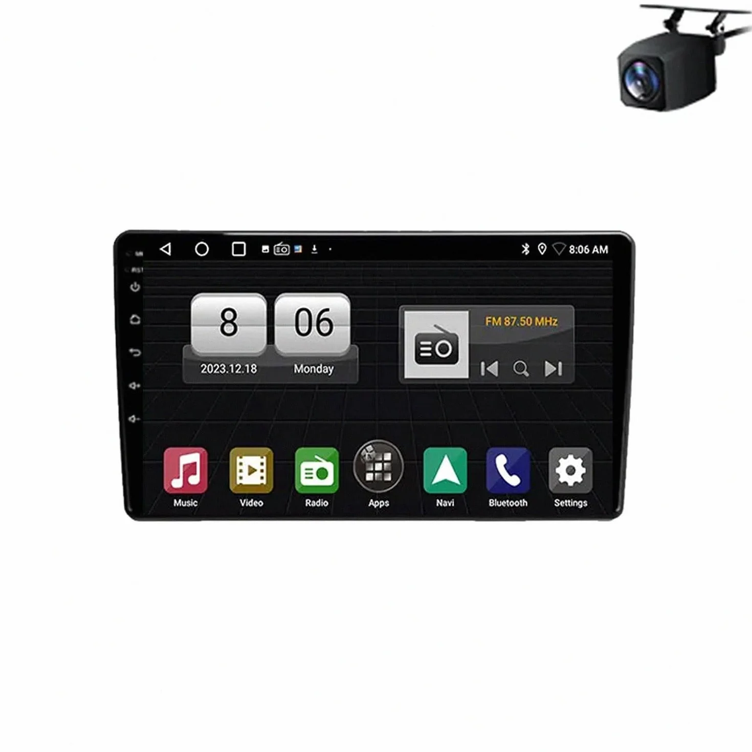 Car Stereo dla Voiture KIT 308 T9 308S 2013-2017 Android 15 9 Inch Car Play Screen Backup Camera For, 4 Core 2G+64G