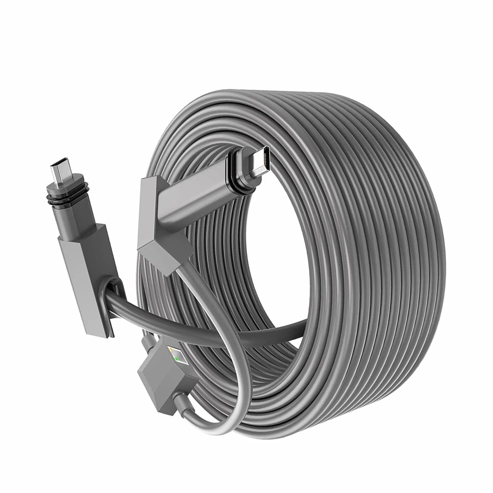 Sorandy Zewnętrzny Kabel Satelitarny o Długości 30 Stóp, Kabel 2 w 1 IP68 z Portem Ethernet, Przewód Zamienny do Anteny GEN2/V2