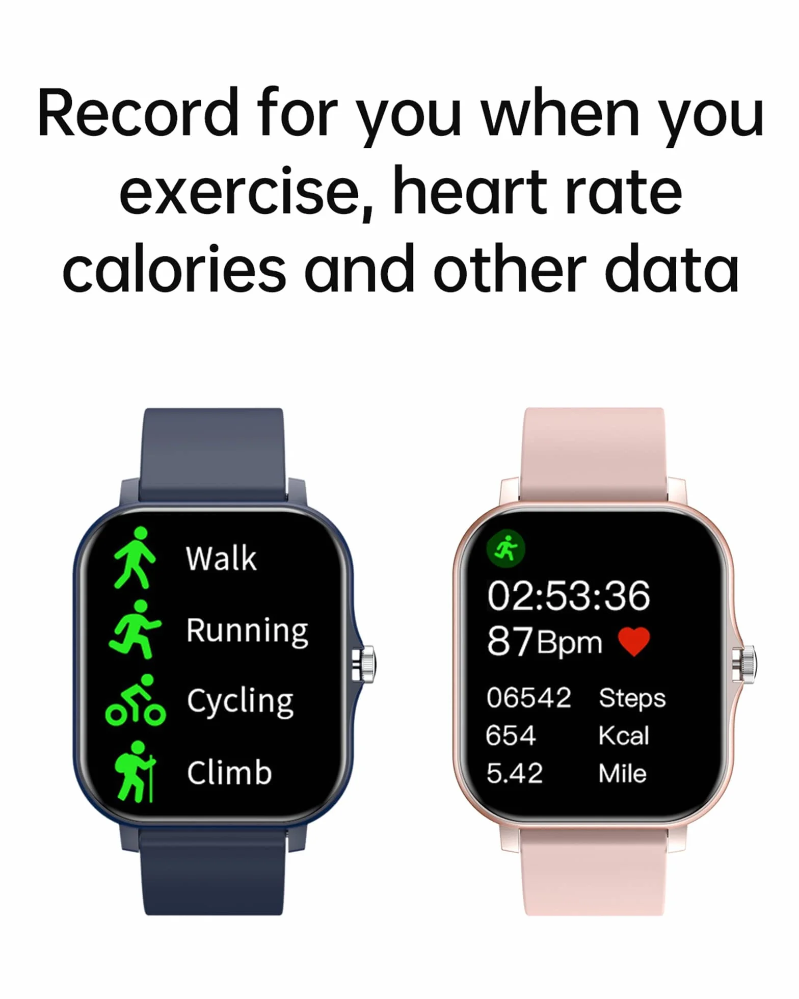 Inteligentny zegarek na telefony z systemem Android iOS IP68 Wodoodporny smartwatch dla mężczyzn Kobiety 1,75 39;39; W pełni dotykowy zegarek z monitorem aktywności fizycznej z monitorem tętna