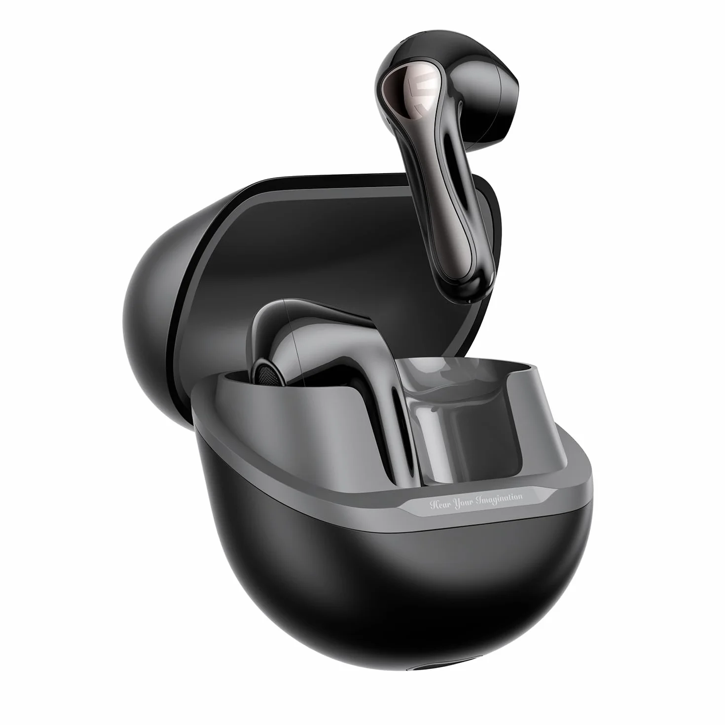 SoundPEATS Air5 Lite Bezprzewodowe słuchawki douszne o wysokiej rozdzielczości, słuchawki Bluetooth 5.4 z 4 mikrofonami, słuchawki LDAC Półuszne dźwięk stereo, 30 godz., Kontrola aplikacji