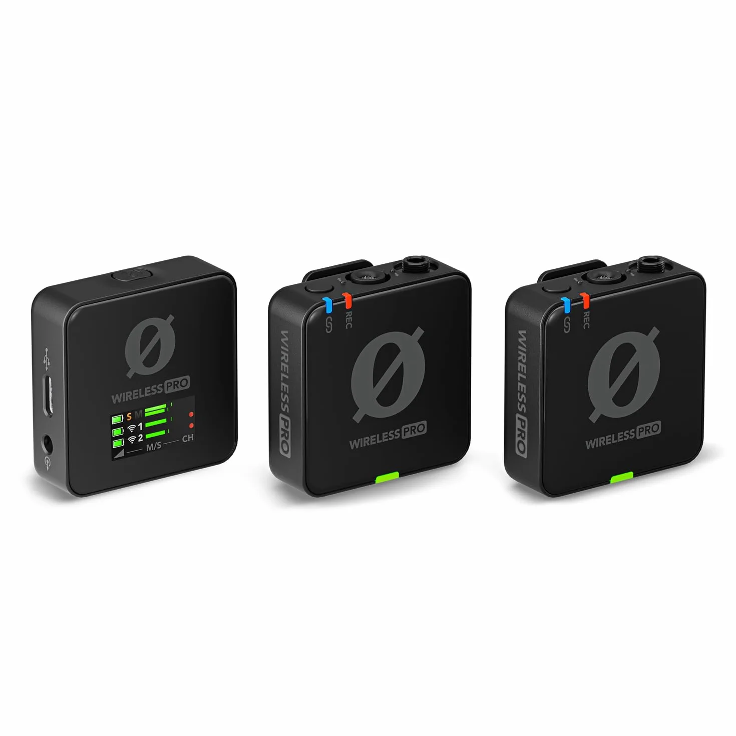 Rode Wireless Pro zestaw mikrofonowy z adapterem ręcznym Interview GO i keepdrum futrzaną ochroną przed wiatrem