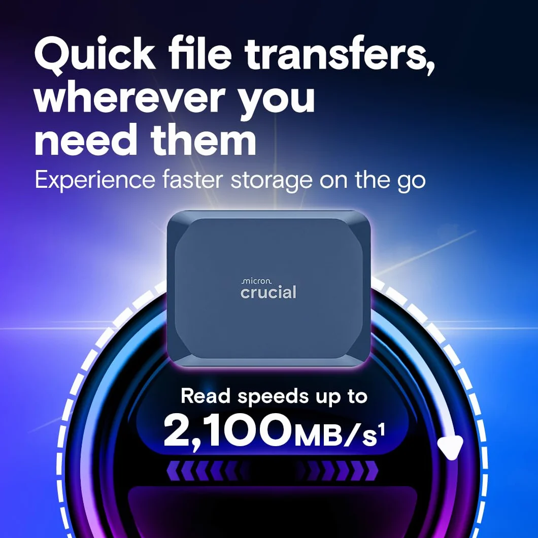 Crucial X10 2TB przenośny dysk SSD