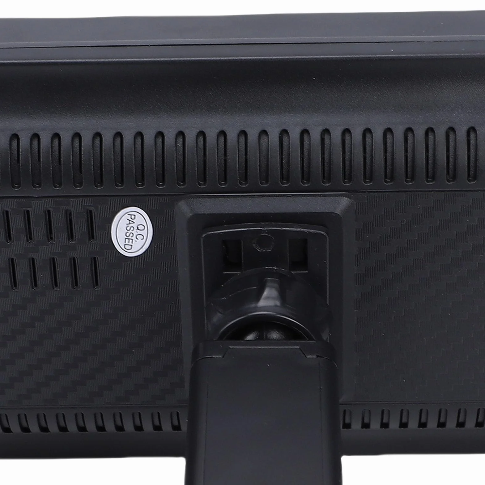 Bnineteenteam Bezprzewodowy Ekran do Odtwarzania Samochodu, Przenośny Samochodowy Zestaw Stereo ze Szkła ABS z 7-calowym Ekranem Dotykowym HD, łączem Auto Mirror Link i Radiem FM dla Wszystkich