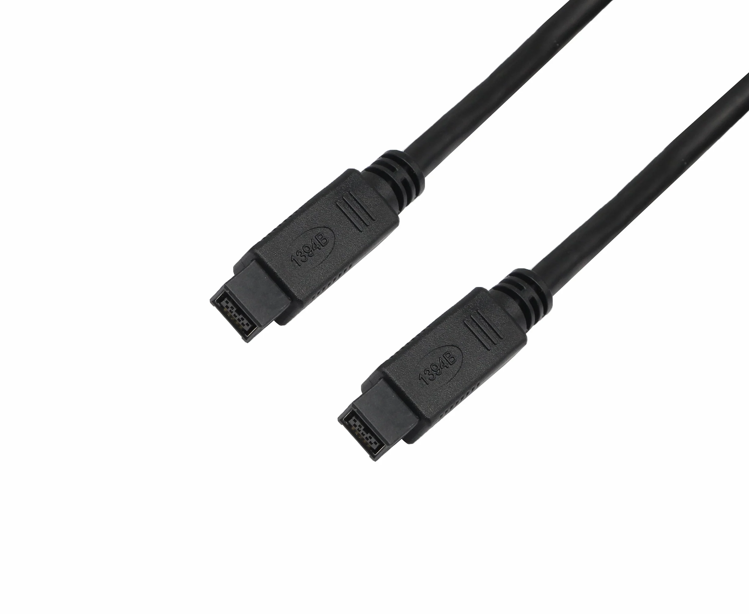 CERRXIAN 1,8 m FireWire 800 czarny kabel 9-pinowy na 9-pinowy - IEEE 1394B (dla komputerów Mac i PC)