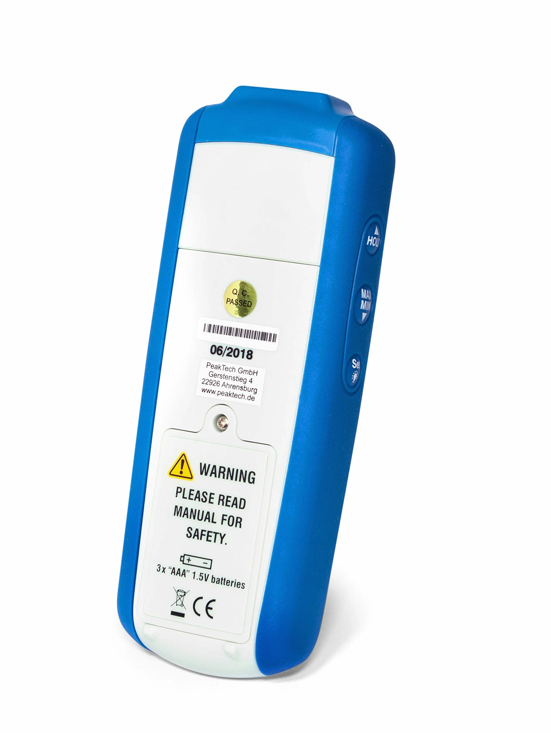 PeakTech P 5140 - Termometr Cyfrowy 2 CH, 3 1/2 cyfry, -200...+1372°C