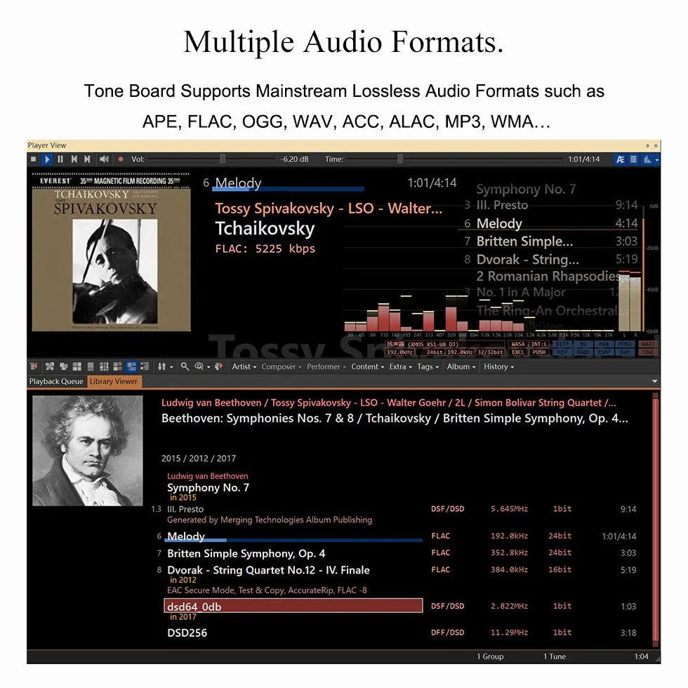 Khadas Tonboard Hi-Res Audio USB DAC oparty na chipie 32-bitowy ES9038Q2M XMOS XU208 zewnętrzna karta dźwiękowa z pakietem wejść S/PDIF z akrylową obudową DIY (wersja ogólna)