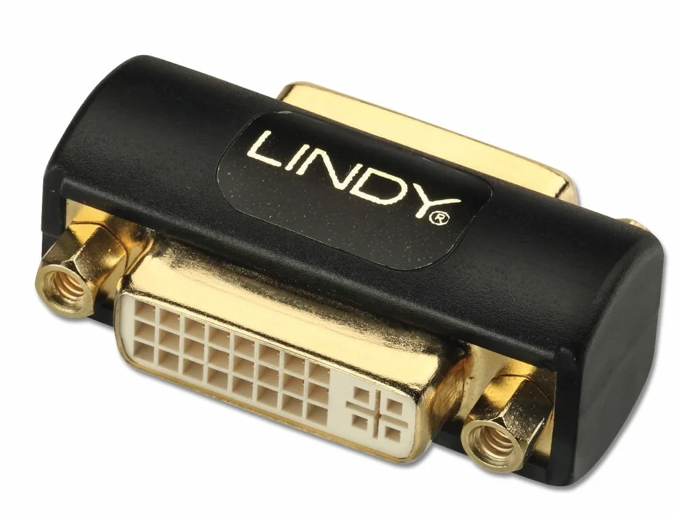 LINDY DVI-I podwójne sprzęgło Premium 41233