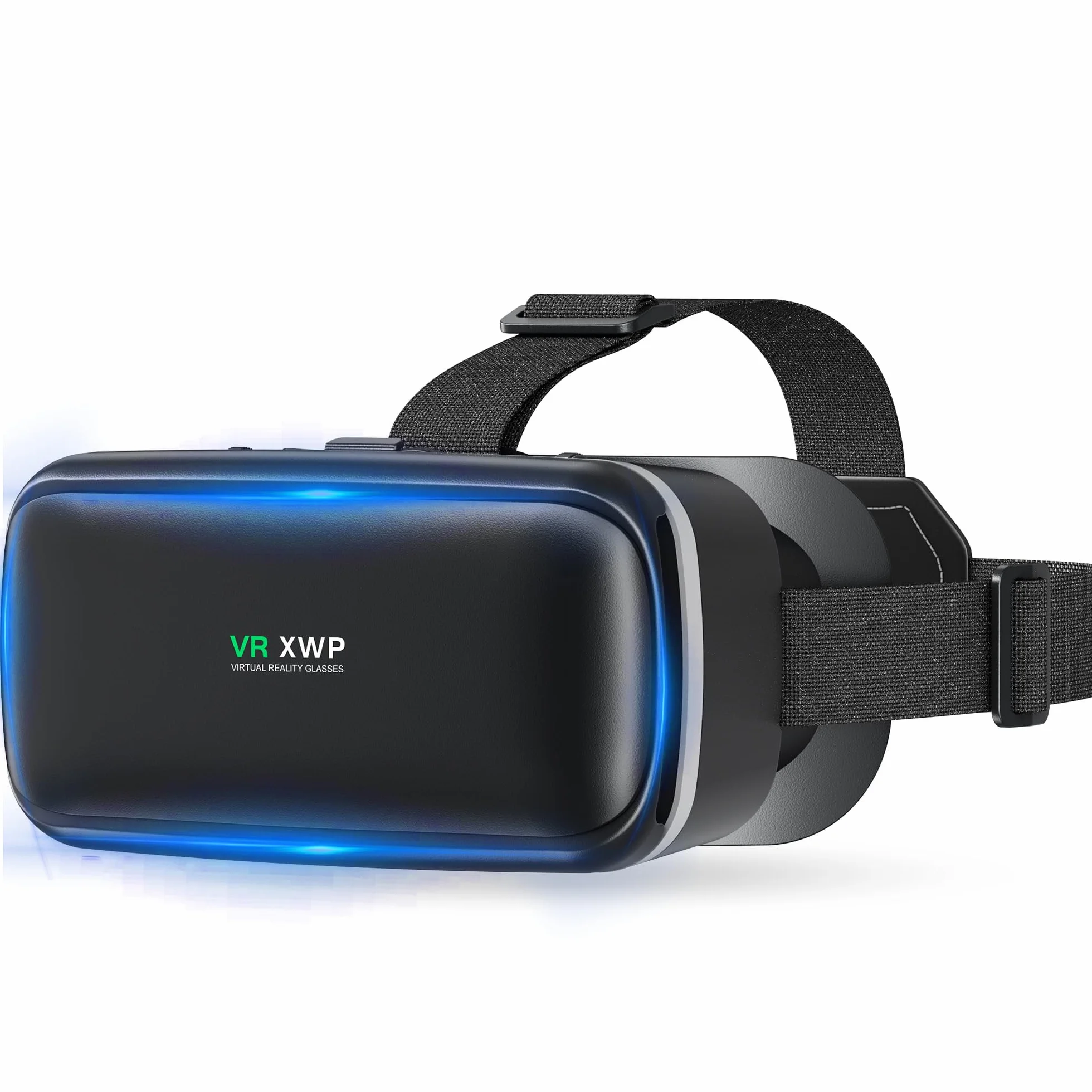 XWP Okulary do wirtualnej rzeczywistości 3D do smartfonów, okulary VR z soczewkami HD Light, kompatybilne z iPhone I Android (4,7-6,8 cala), wrażenia z gier i filmów VR, prezent dla Przyjaciele i