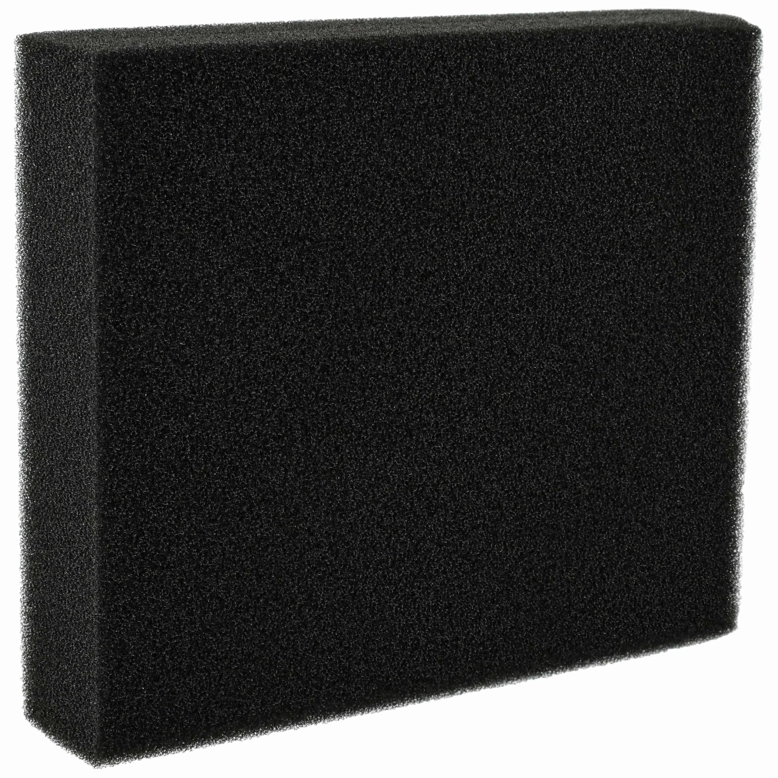 vhbw Piankowy filtr powietrza do kosiarki 13,0x10,8x2,5 cm czarny