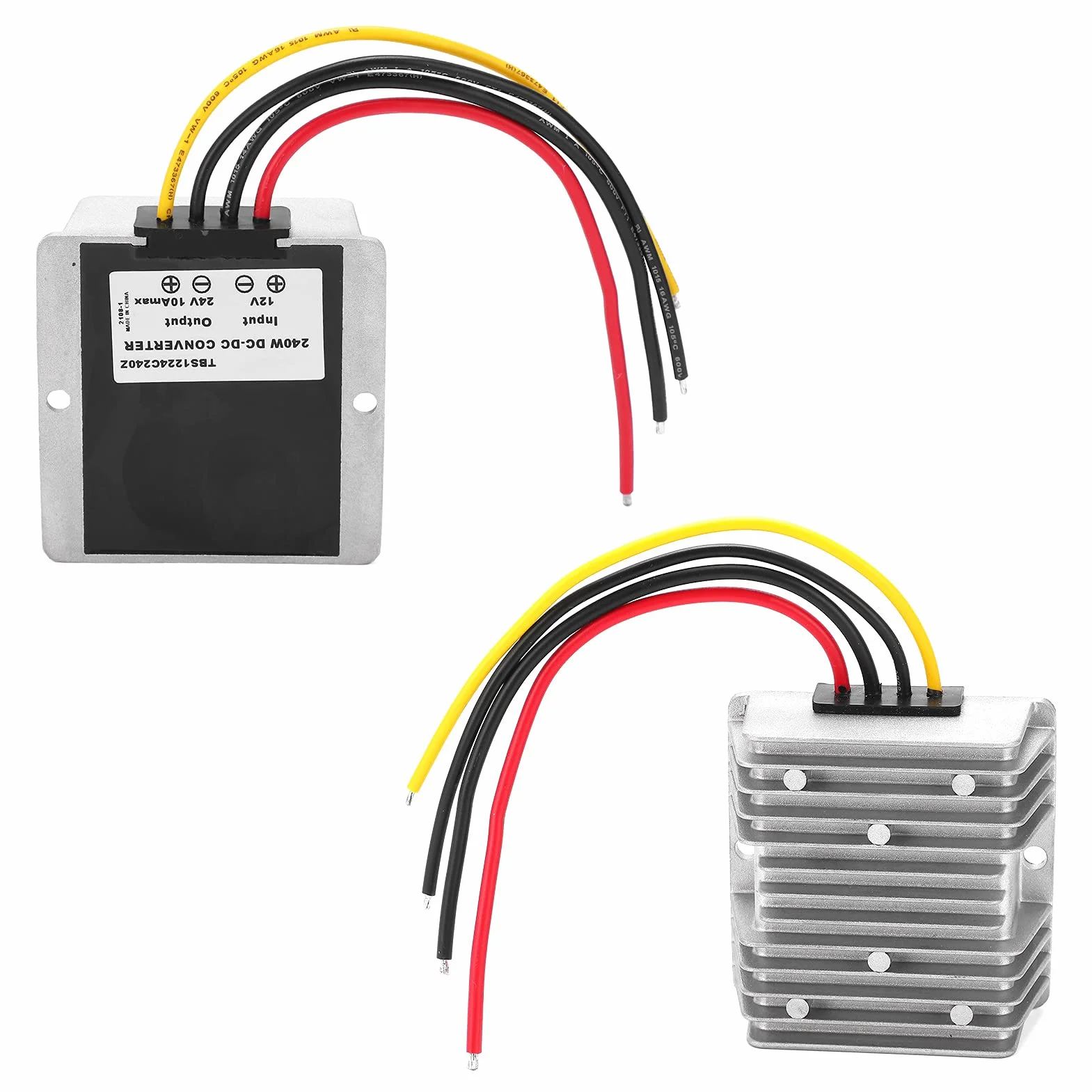Przetwornica Napięcia DC 12V na 24V 10A 240W IP68 Obudowa Aluminium