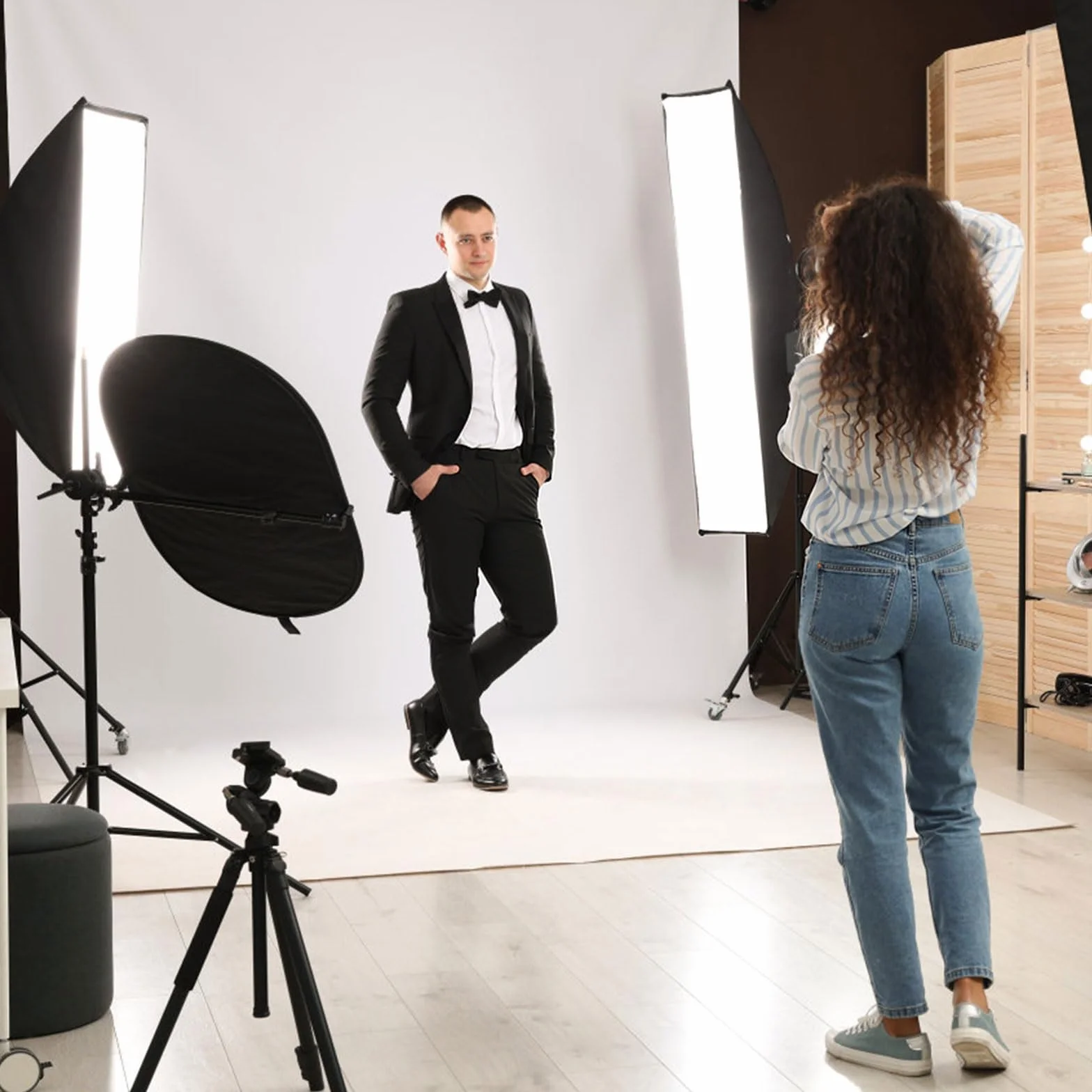 Tło fotograficzne białe, 2 x 3 m, duże, składane tło fotograficzne, zmywalny poliester, tło do fotografii, wideo, fotografii mody, na wesela, imprezy i urodziny