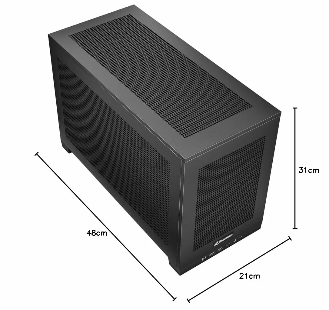 Sharkoon Rebel C20 ITX obudowa PC