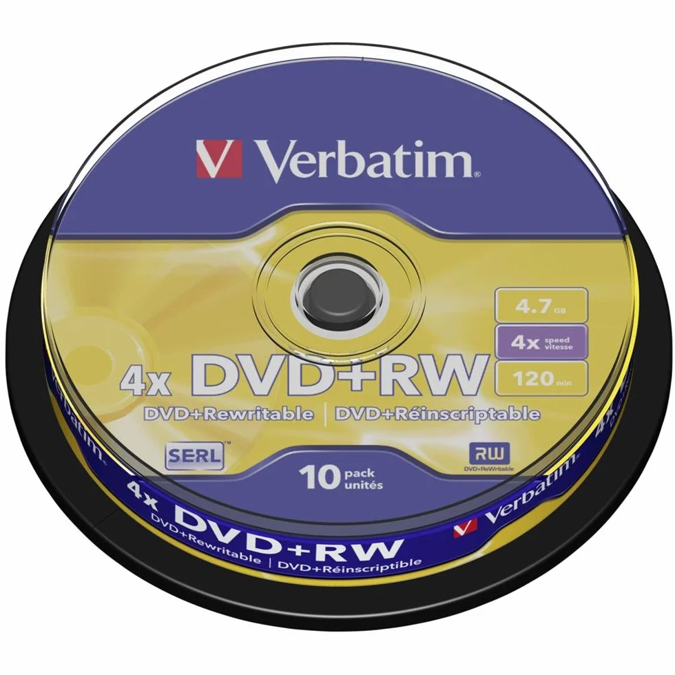 DVD+RW DVD 4.7 GB