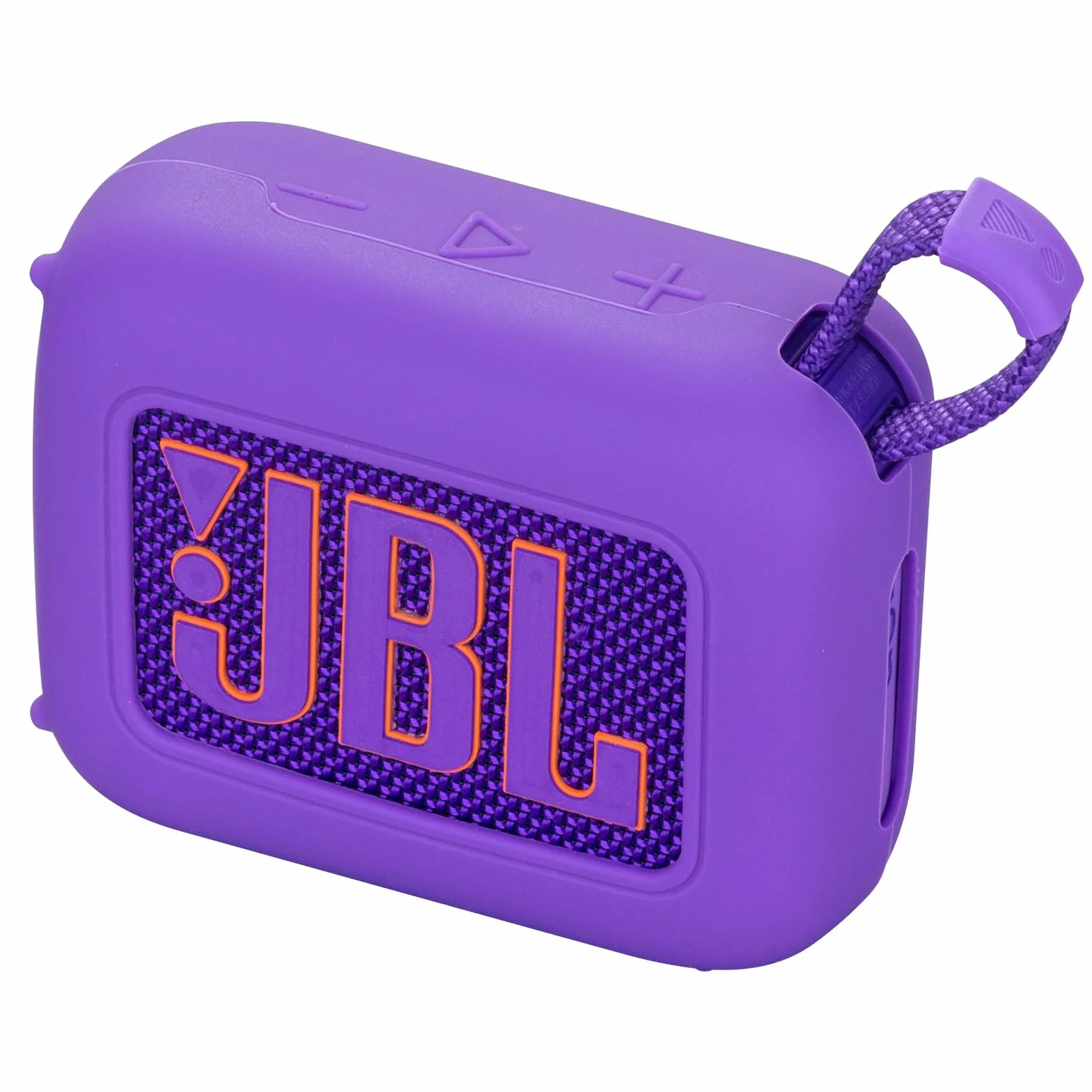 Etui do przenoszenia, silikonowe etui kompatybilne z przenośnym głośnikiem Bluetooth JBL Go 4, przenośny, ultralekki, silikonowy pokrowiec ochronny z karabińczykiem