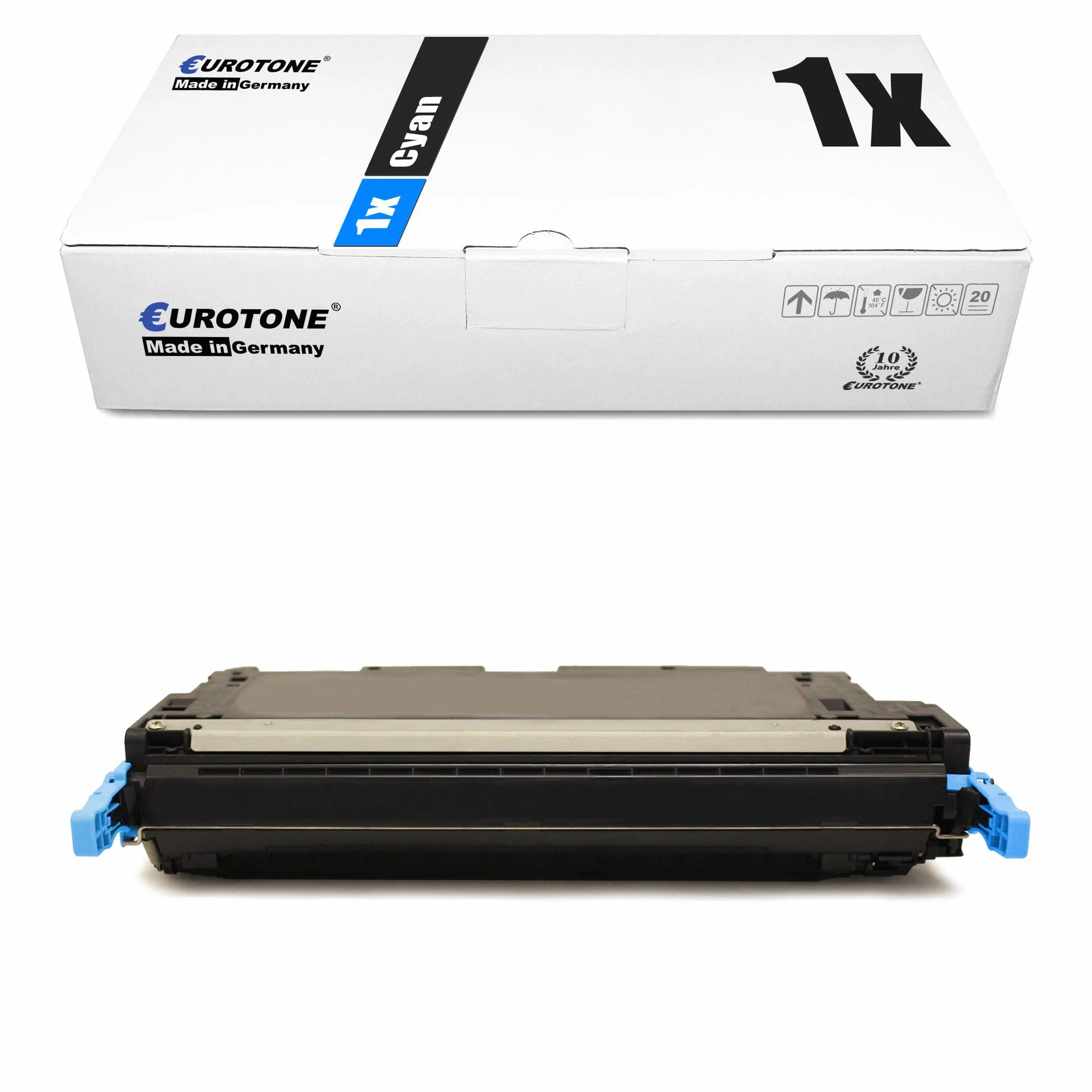 1x Eurotone kompatybilny toner do HP Color Laserjet 4700 PH DN N DTN Plus zastępuje Q5951A 643A