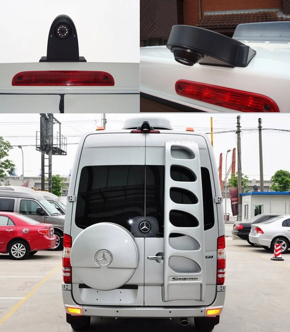 Kamera cofania samochodu z widocznością w nocy, 12 diod LED, kąt 170°, wodoszczelna, system cofania + 4,3" LCD Auto Monitor do Citroen Berlingo Jumper Jumpy Nemo Dacia Dokker Van Nissan Navara HD