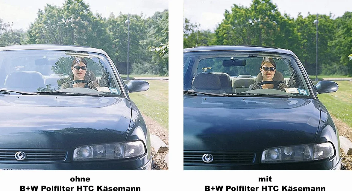 B+W Cyrkularny filtr polaryzacyjny Käsemann High Transmission MRC Nano Master 82 mm (16 x ulepszony, Slim, Premium), 1101635, czarny