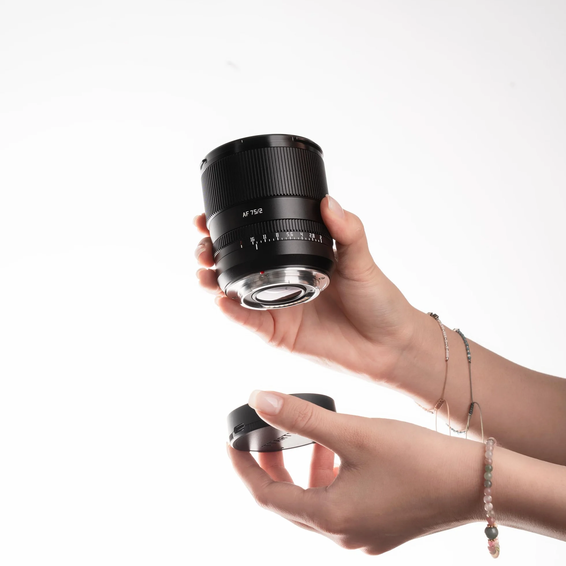 TTARTISAN AF 75mm F2 Obiektyw do mocowania Fuji X pełna ramka autofokusa obiektyw portretowy