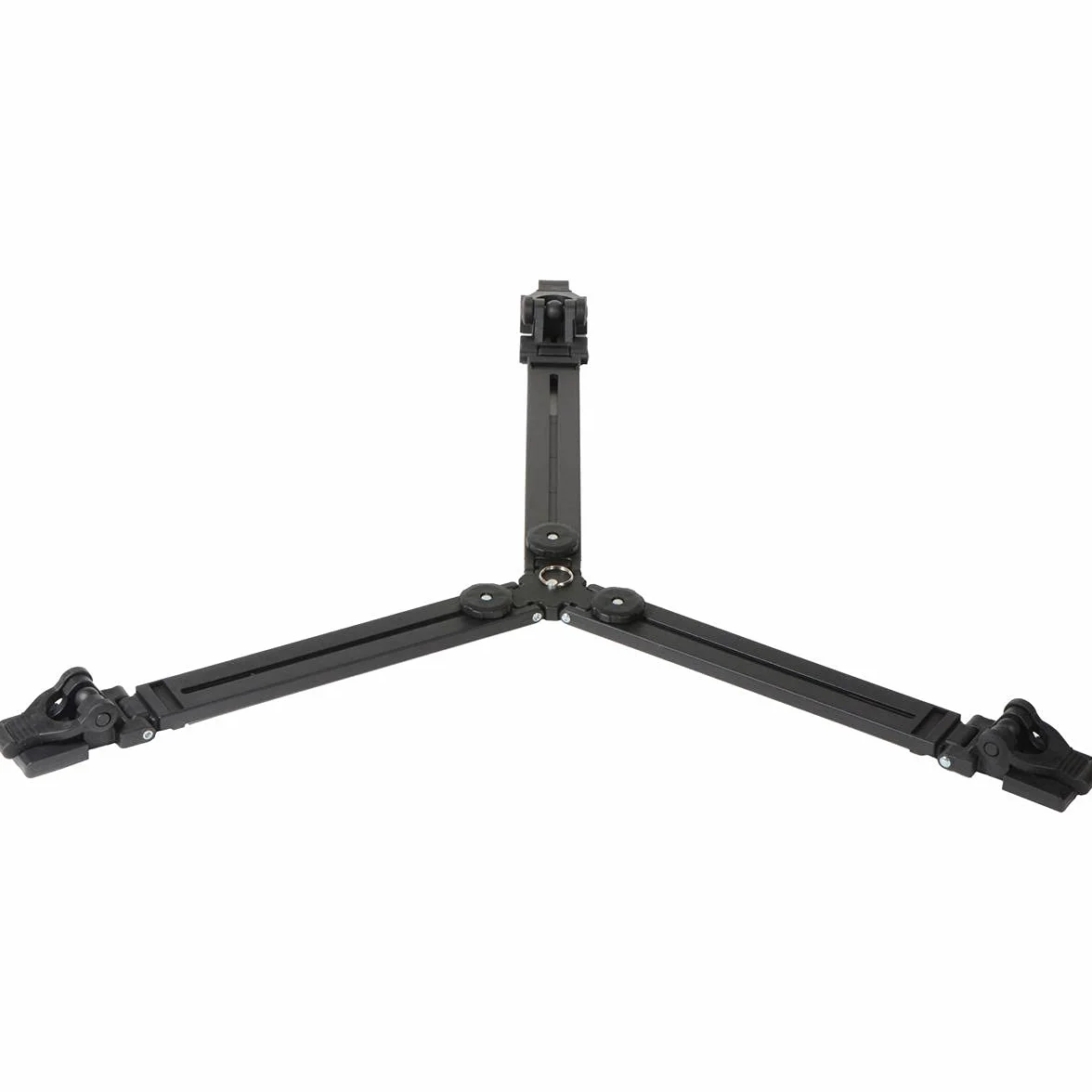 Manfrotto Rozrzutnik statywu 165MV do statywów wideo wyposażony w podwójne kolczaste metalowe nóżki, czarny