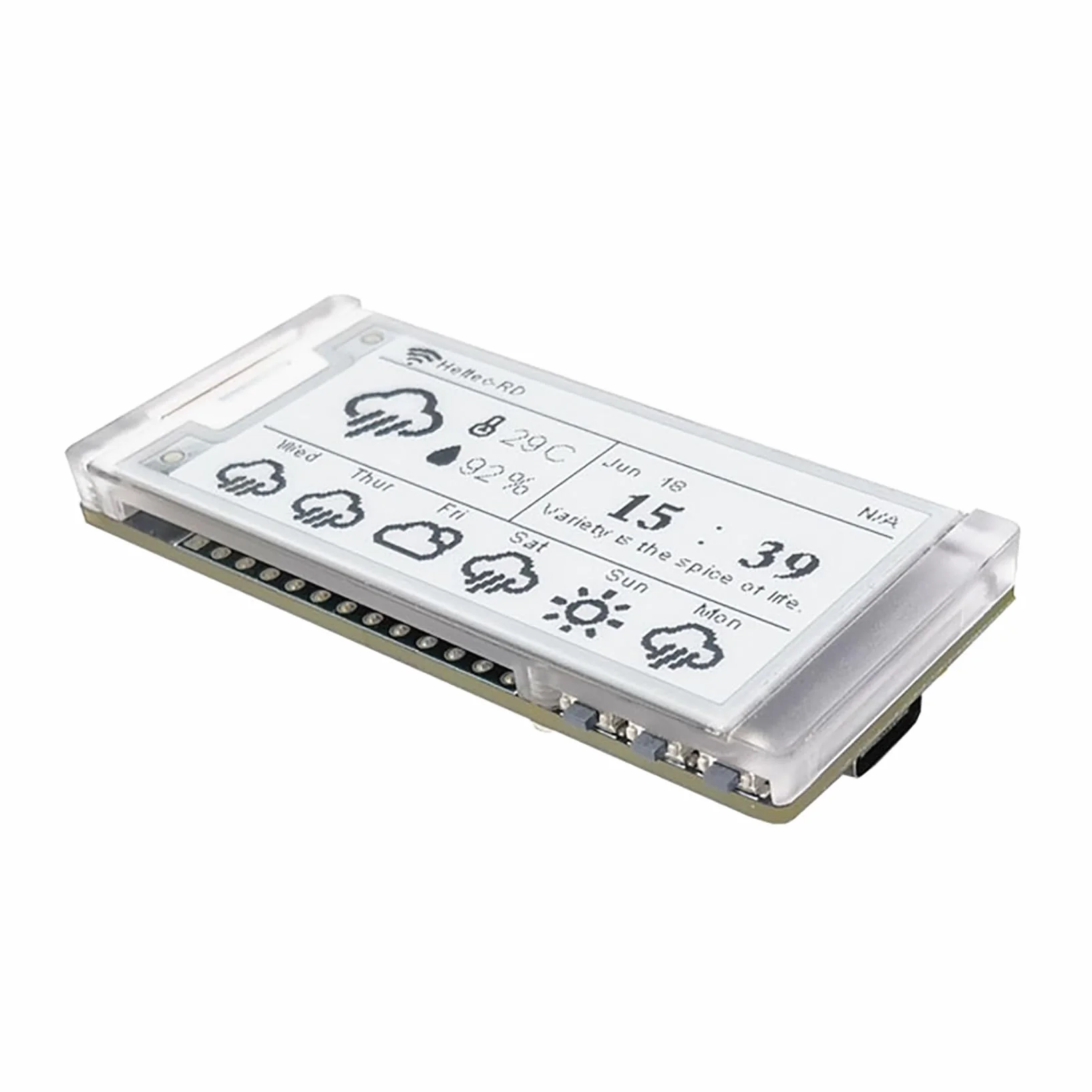 Meshtastic 5.4 cm czarny biały e-ink inteligentny wyświetlacz SX1262 LoRa Chip ESP32-S3R8 zestaw rozwojowy IoT 902-928 MHz z BLE WiFi kompatybilny z Arduino