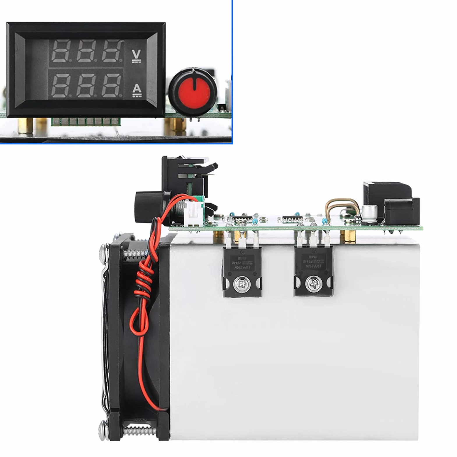 Moduł Elektronicznego Testera Obciążenia Dc 12 V 0-20A Moduł Testera Pojemności Akumulatora 250 Watt Monitorowanie Wyładowania Elektrycznego Przy Stałym Prądzie Do Testowania Modułu Wypalania Płyty Wyładowczej