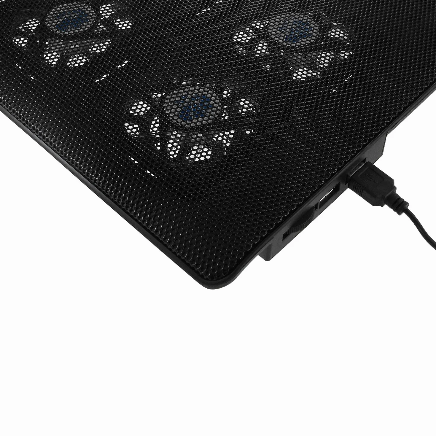 AABCOOLING NC70 - Podstawka chłodząca do Laptopa, Podkładka z 6 wentylatorami do Komputera Przenośnego, Chłodzenie Laptopa na USB, Stojak Cooler