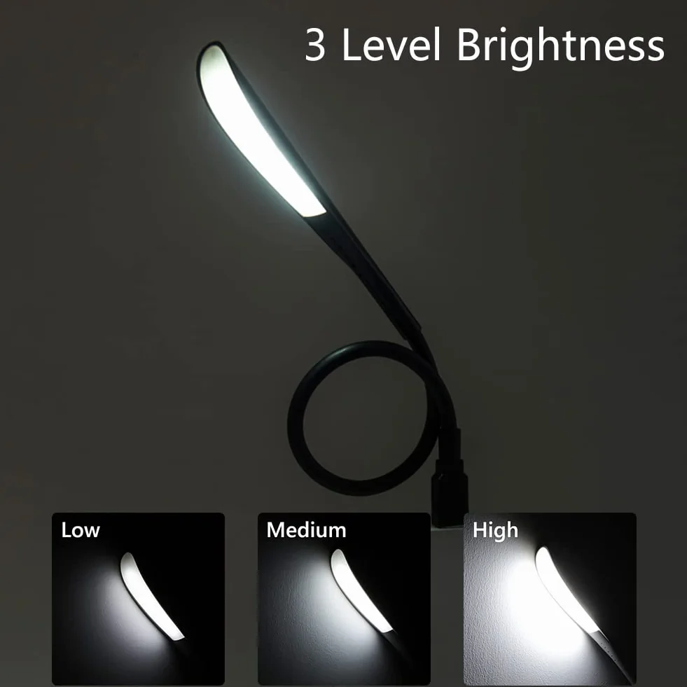 Przenośna lampka USB LED, mini przenośna lampa LED USB, przenośna lampa LED, lampka USB do czytania, lampa LED USB do komputera, lampa LED USB do laptopa PC, przenośna lampa LED USB