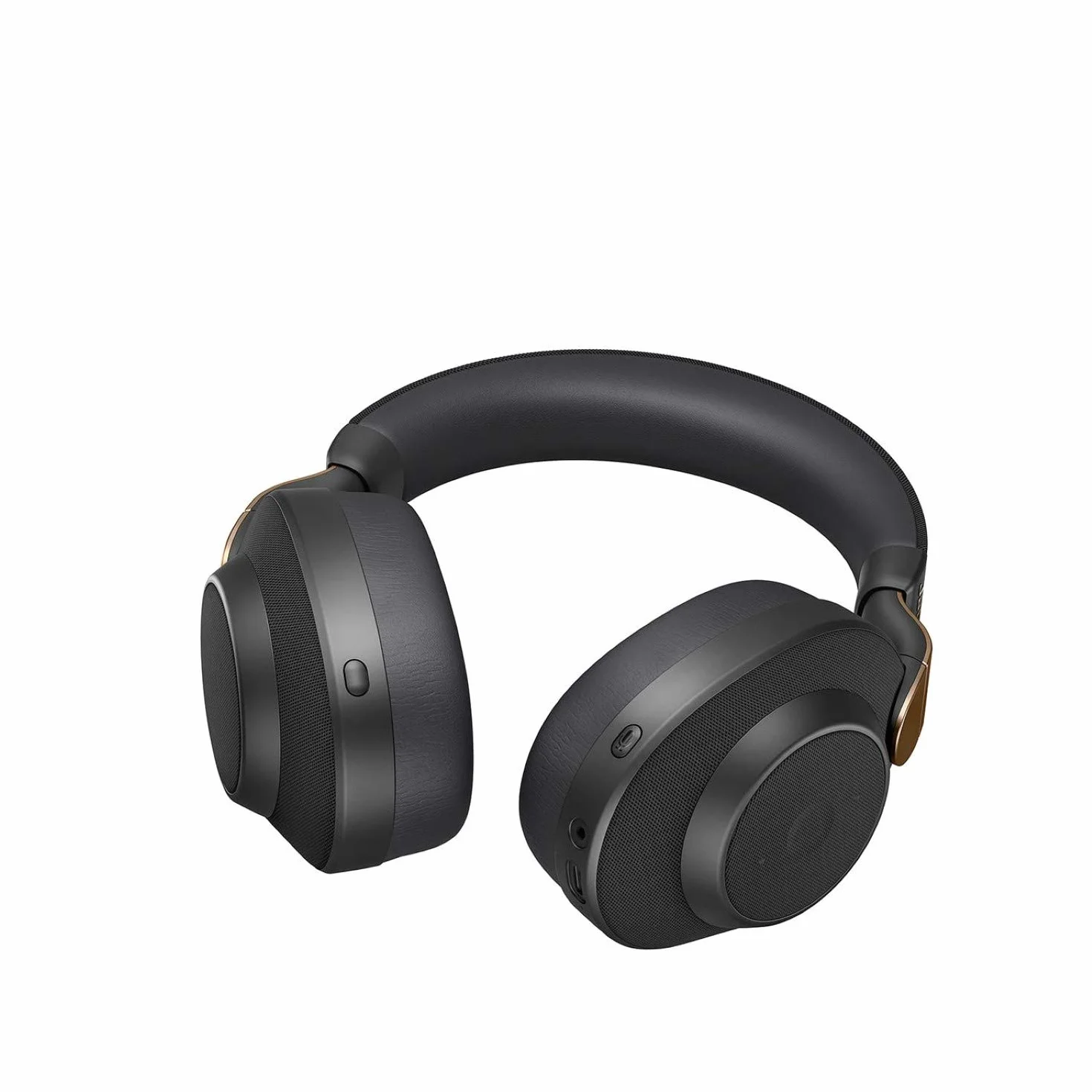 Jabra Elite 85h Amazon Edition - bezprzewodowe słuchawki na ucho z redukcją szumów i długą żywotnością baterii do rozmów i słuchania muzyki; Czarno-miedziane