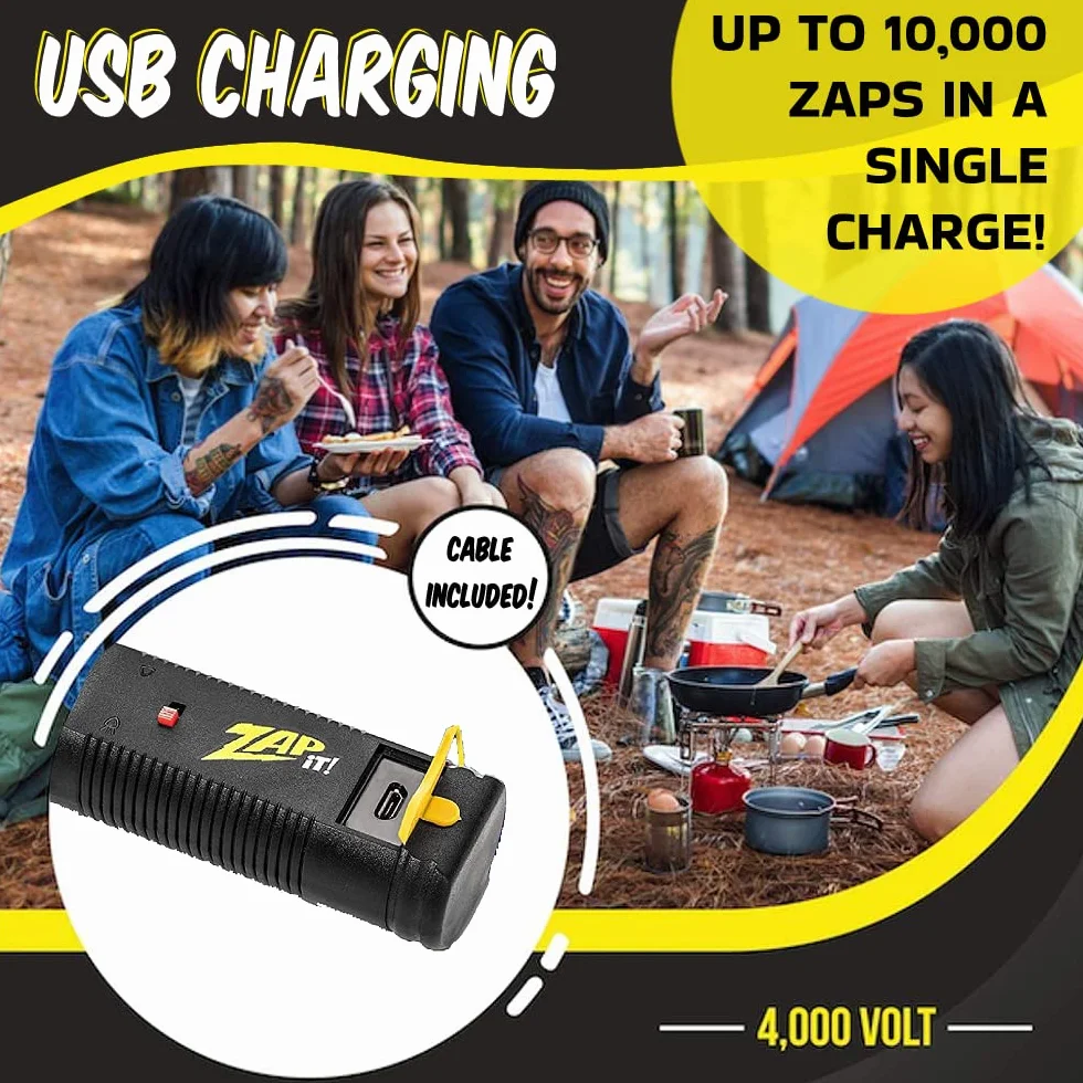 Zap It! Bug Zapper łapka na muchy USB LED duża