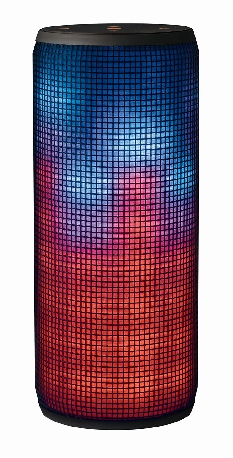 Trust Dixxo bezprzewodowy przenośny głośnik Bluetooth z lampkami imprezowymi LED, 20 W