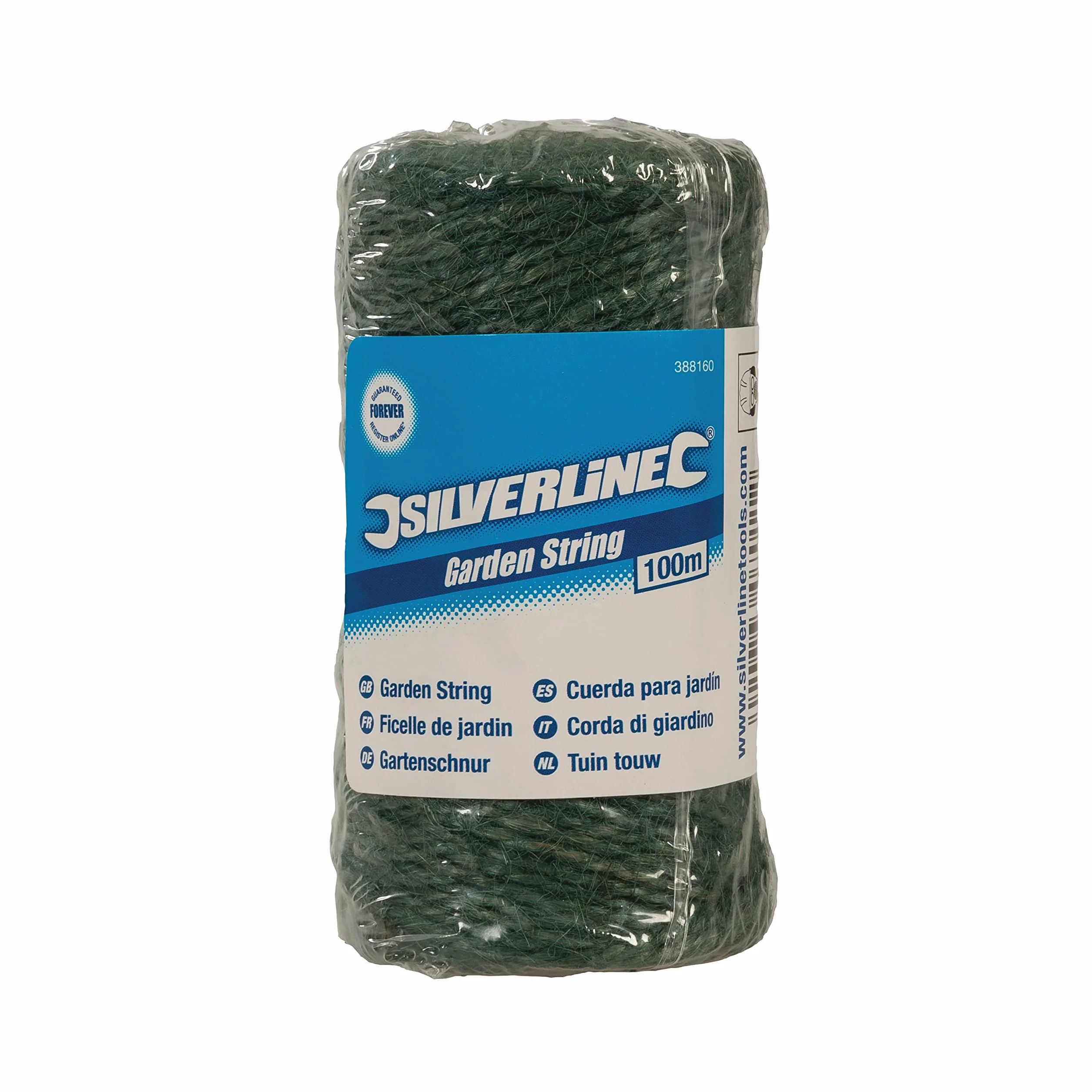 Silverline 388160 Sznur Ogrodowy, Wielokolorowy, 100m