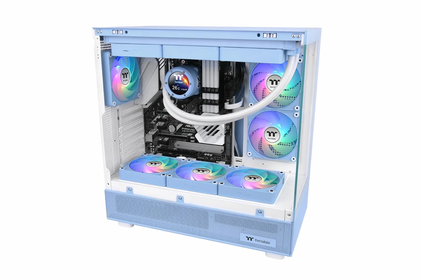 Thermaltake CT120 EX ARGB | Hydrangea Blue | 3 Fan Pack
