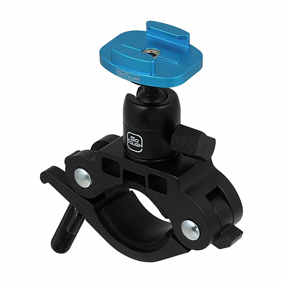Fotodiox Pro GoTough duża rurka QR uchwyt na zacisk samochodowy do kamery GoPro HD Hero z klipsami szybkiego zwalniania