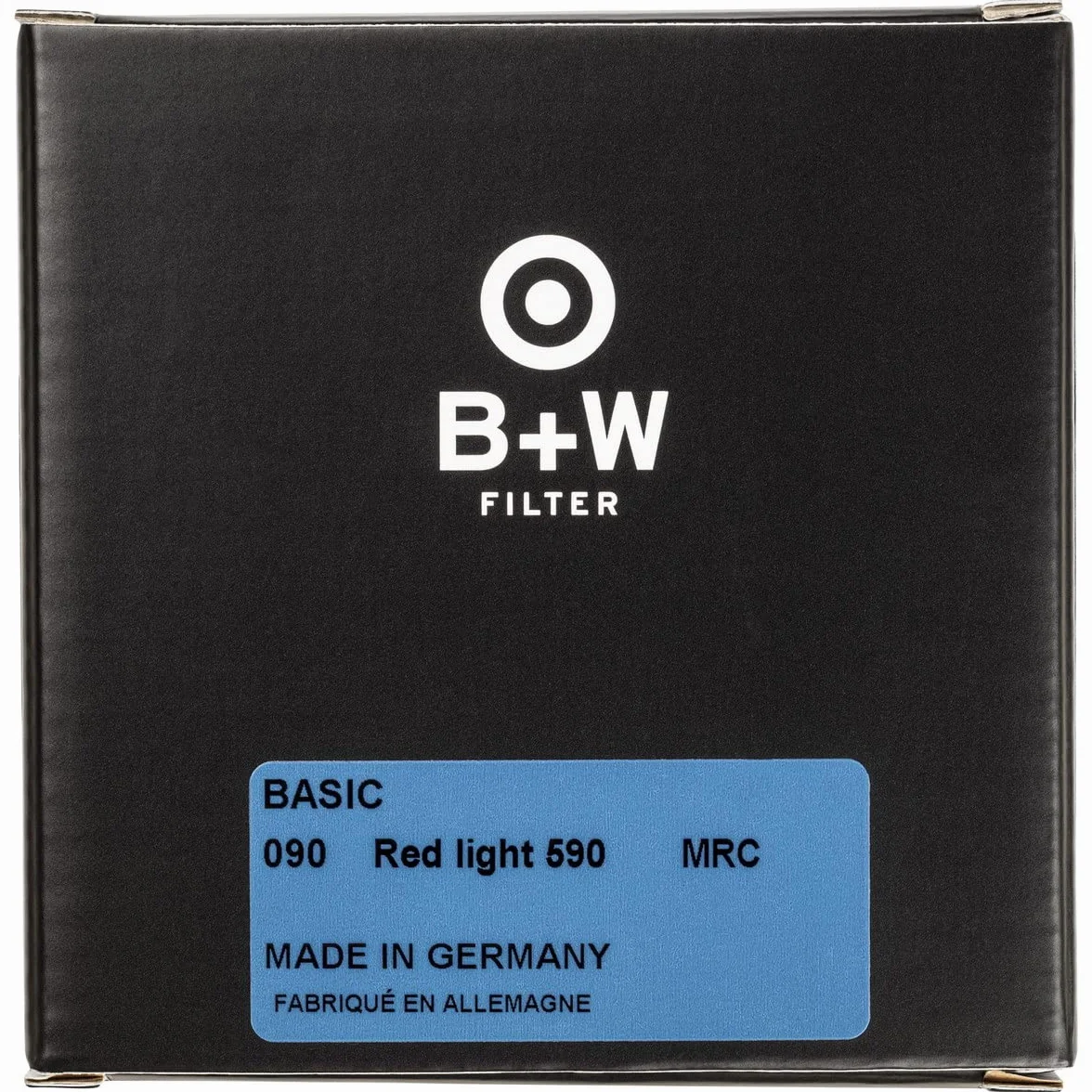 B+W Filtr czerwony jasny 090 MRC Basic 39 mm (16 x ulepszony, profesjonalny)