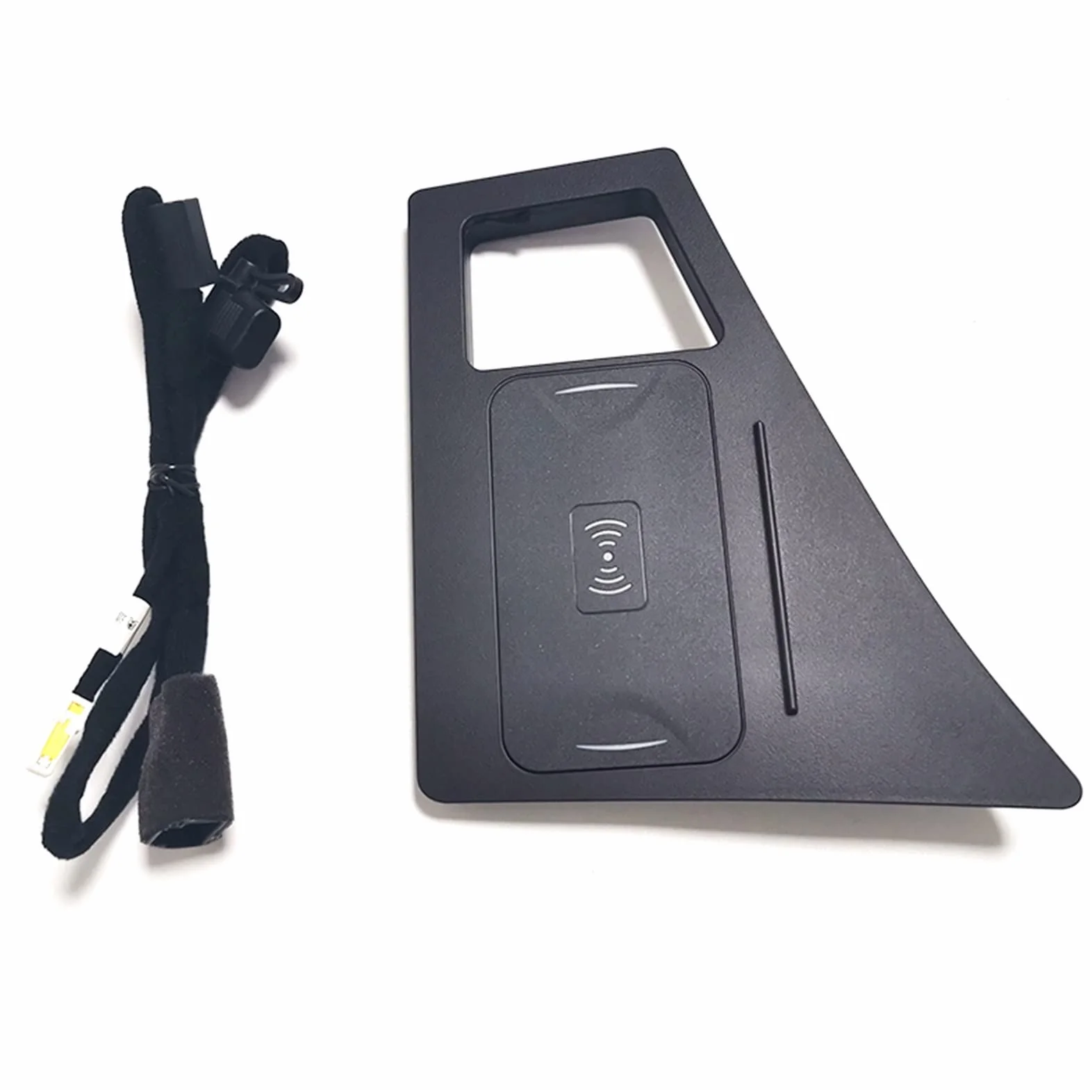 GIXERO Szybka bezprzewodowa ładowarka 15W QI ładowarka do telefonu komórkowego adapter do telefonu uchwyt do ładowania, dla Audi, dla telefonu Q7 2016-2019 11 Panel bezprzewodowego ładowania pojazdu