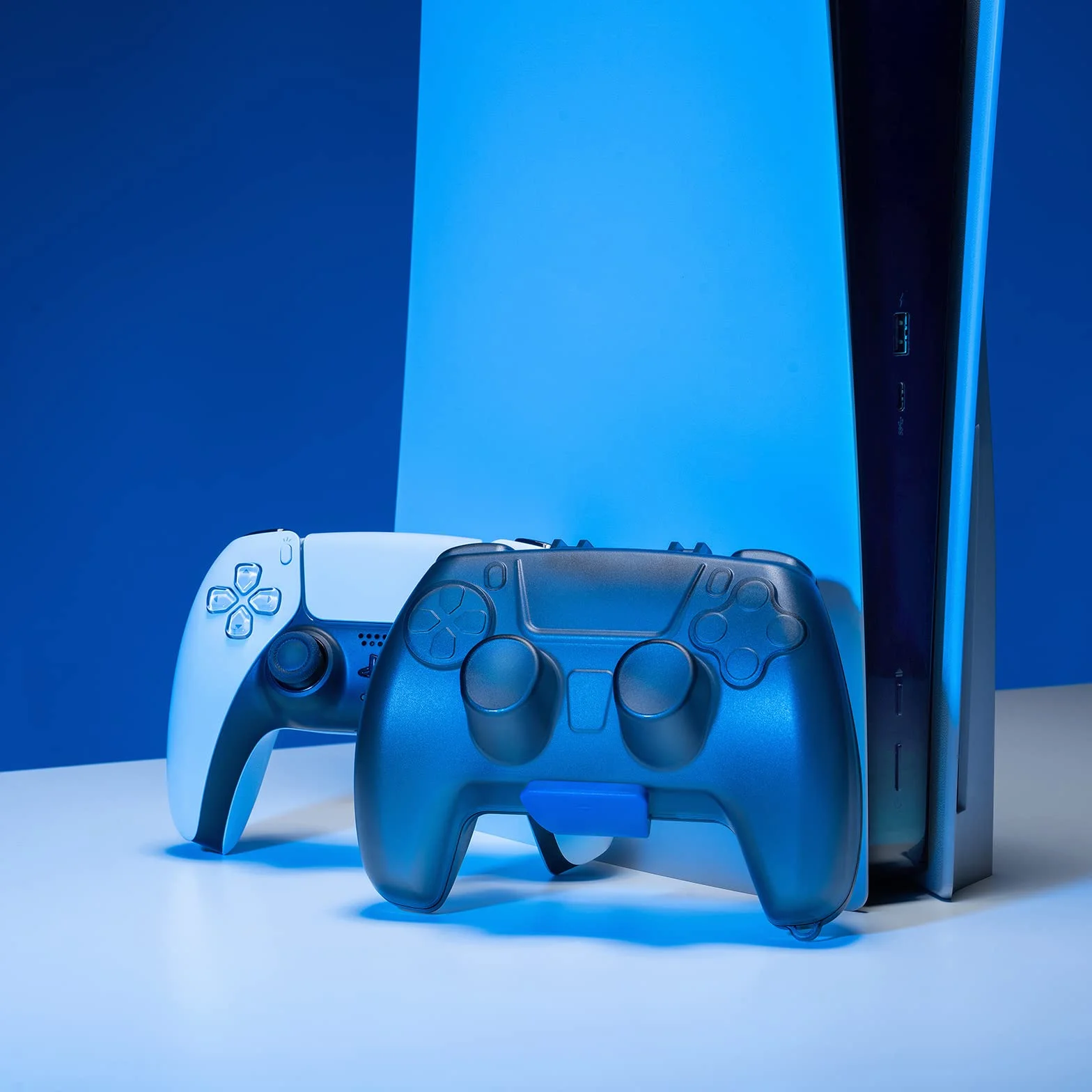 tomtoc Obudowa kontrolera PS5, etui na pilota zdalnego sterowania Bezprzewodowy Playstation 5 DualSense, Twarde etui do przechowywania Kompaktowy, Ultra-cienki i Liviano Akcesoria PS5
