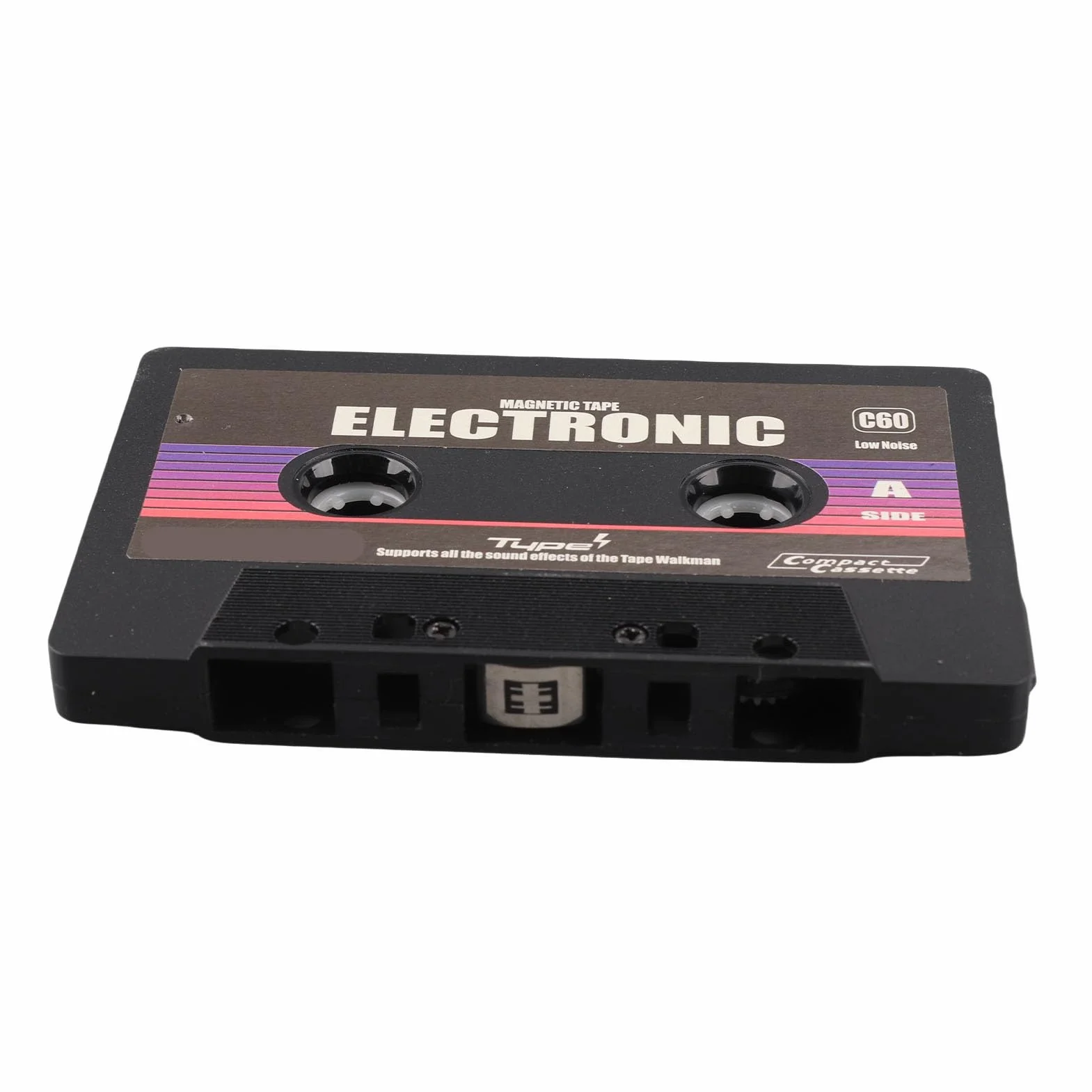 Bezprzewodowy Adapter do Kaset, Kompaktowy i Wydajny, Zapewniający łatwy Dostęp do Muzyki w Samochodach z Zasilaniem USB