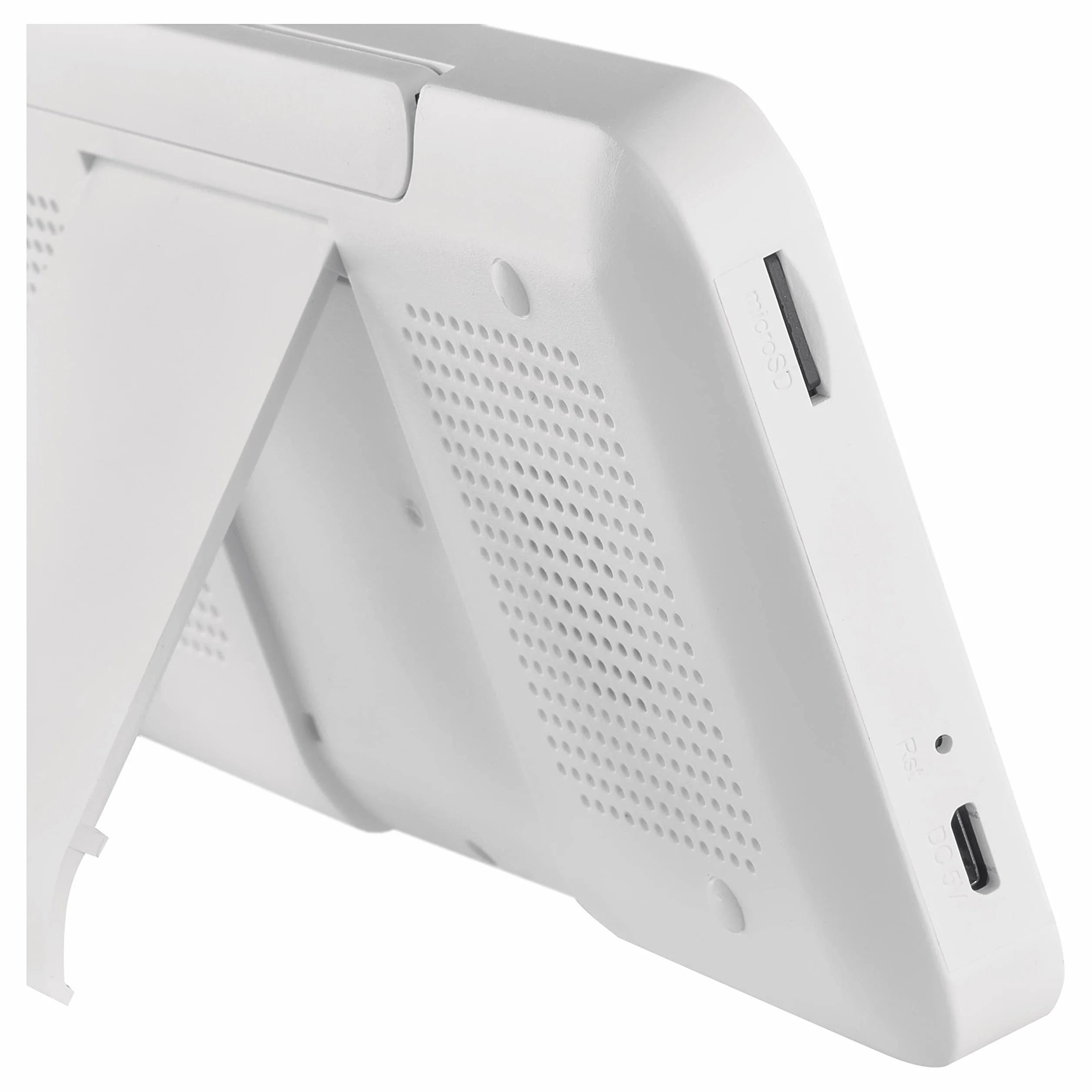 EMOS GoSmart elektroniczna niania IP-500 Guard z 5-calowym monitorem LCD i akumulatorem 3000 mAh, WiFi i aplikacją, obrotowa, regulacja ostrości, 2-drożne audio, widoczność w nocy na podczerwień,