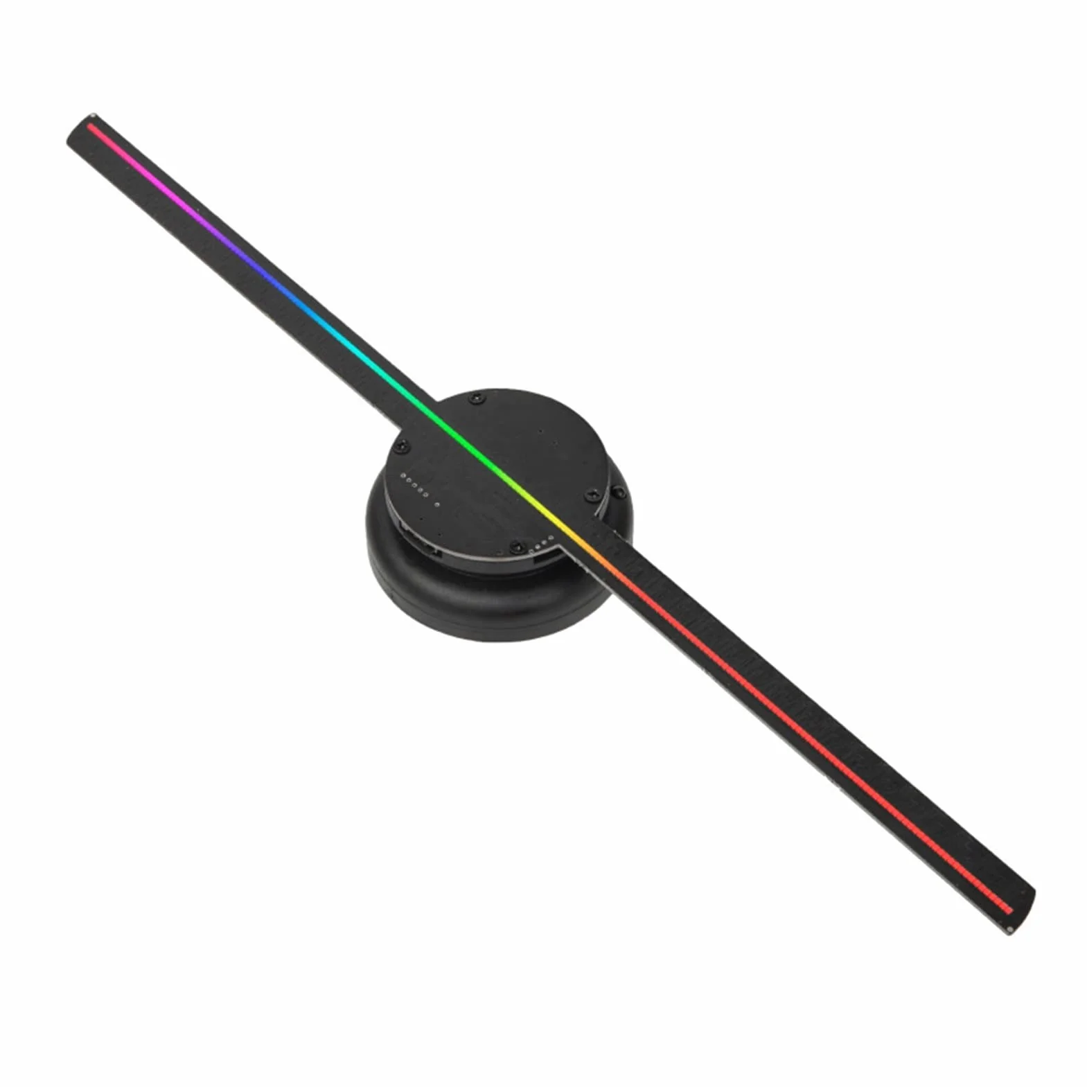Hologram 3D, Naked Eye 3D Projekcja holograficzna zawieszona projektor obrotowy obrazowanie maszyny reklamowej Ekran wentylatora LED Lampa stereo Idealne NarzęDzie Reklamowe