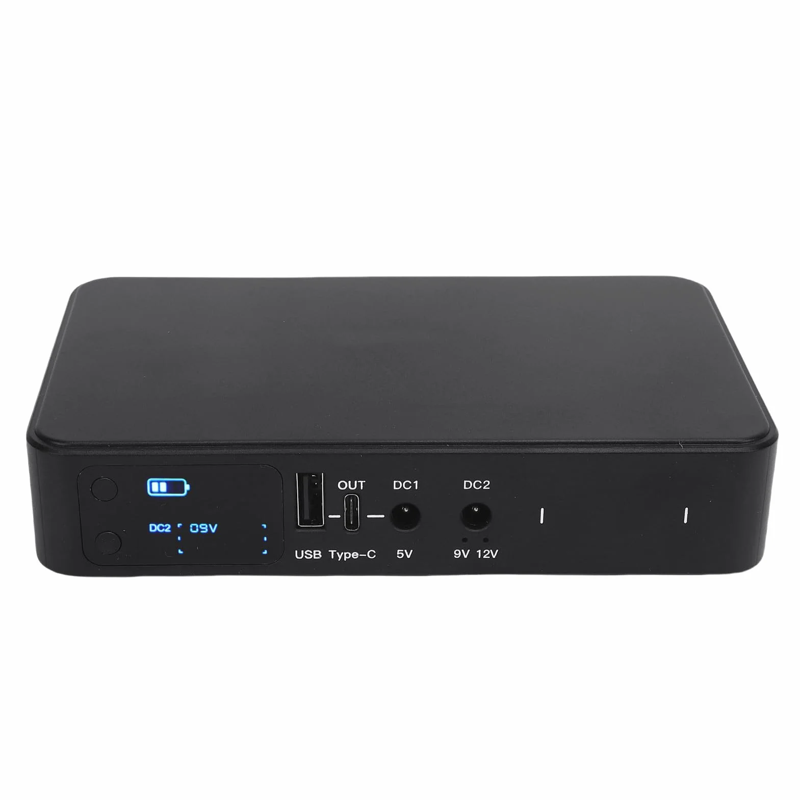 Mini UPS Batersh Batempup, 18000 MAh Nieprzeprzepuszczalny Zasilacz z Wyjściem TYрe C USB 5V DC 5V 9V 12V Zasilacz Zapasowy Akumulator do Zabezpieczenia Modemu ROUTER