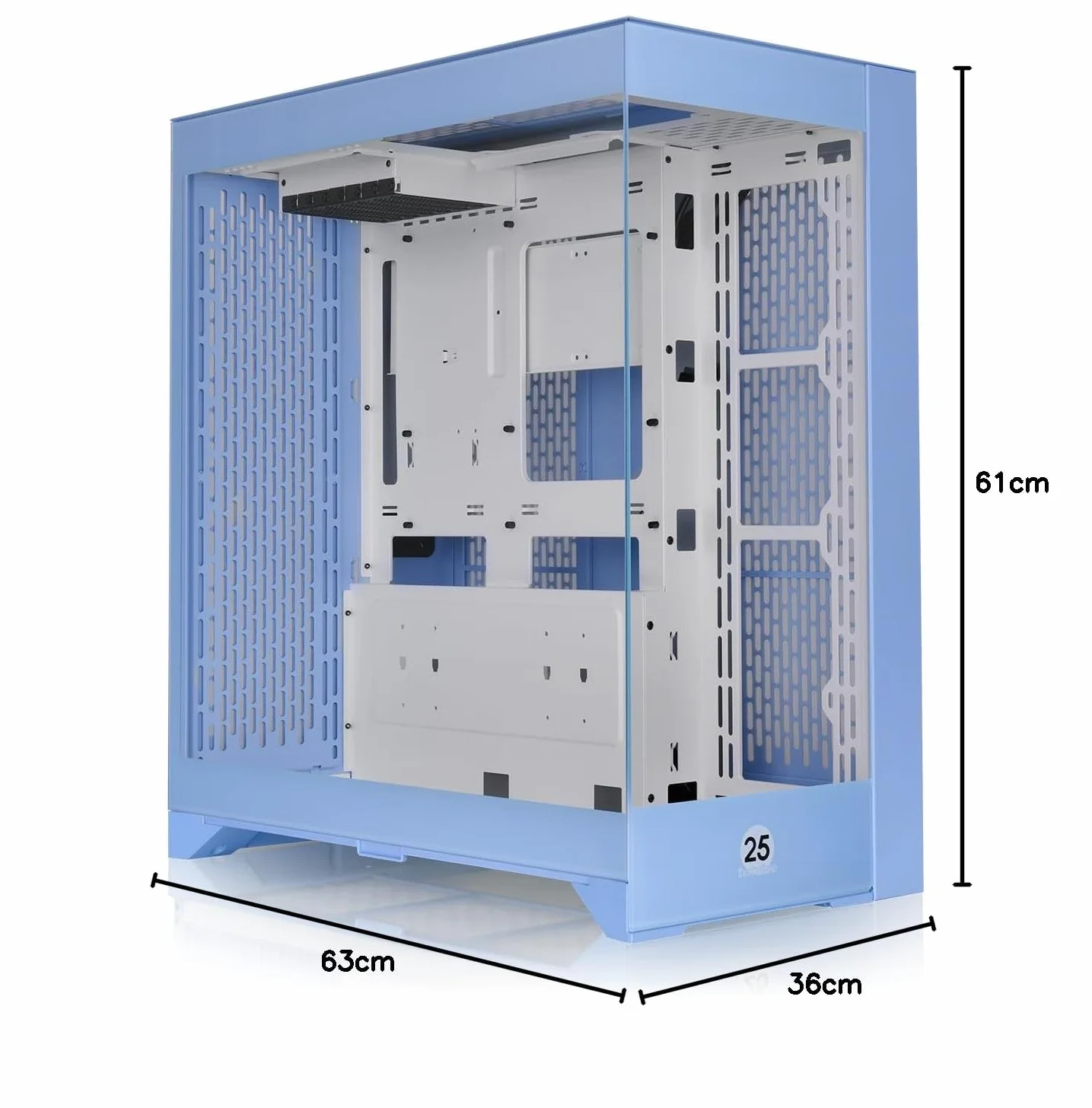 Thermaltake CTE E600 MX Midi Tower Bleu