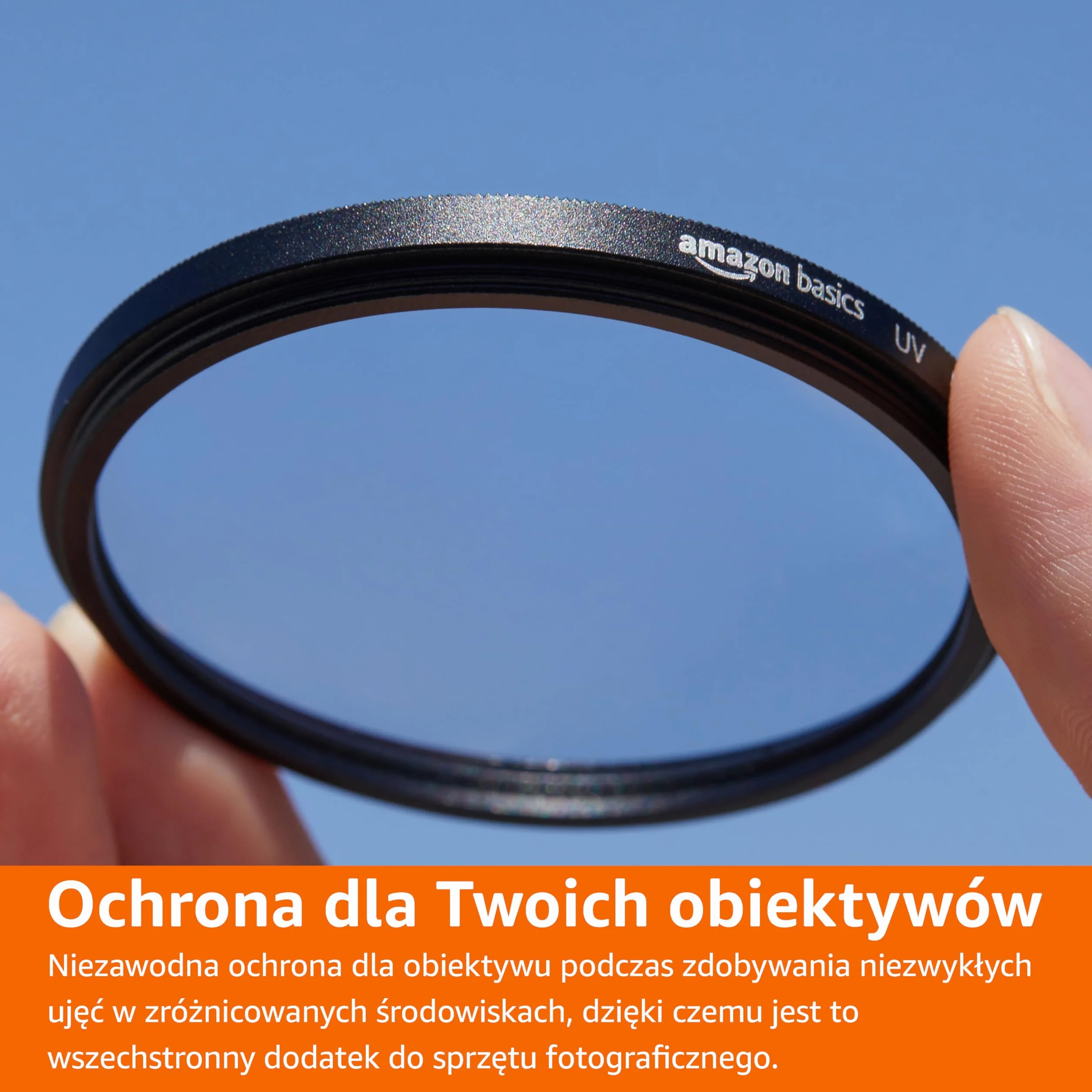 Amazon Basics Filtr z ochroną UV, 52 mm