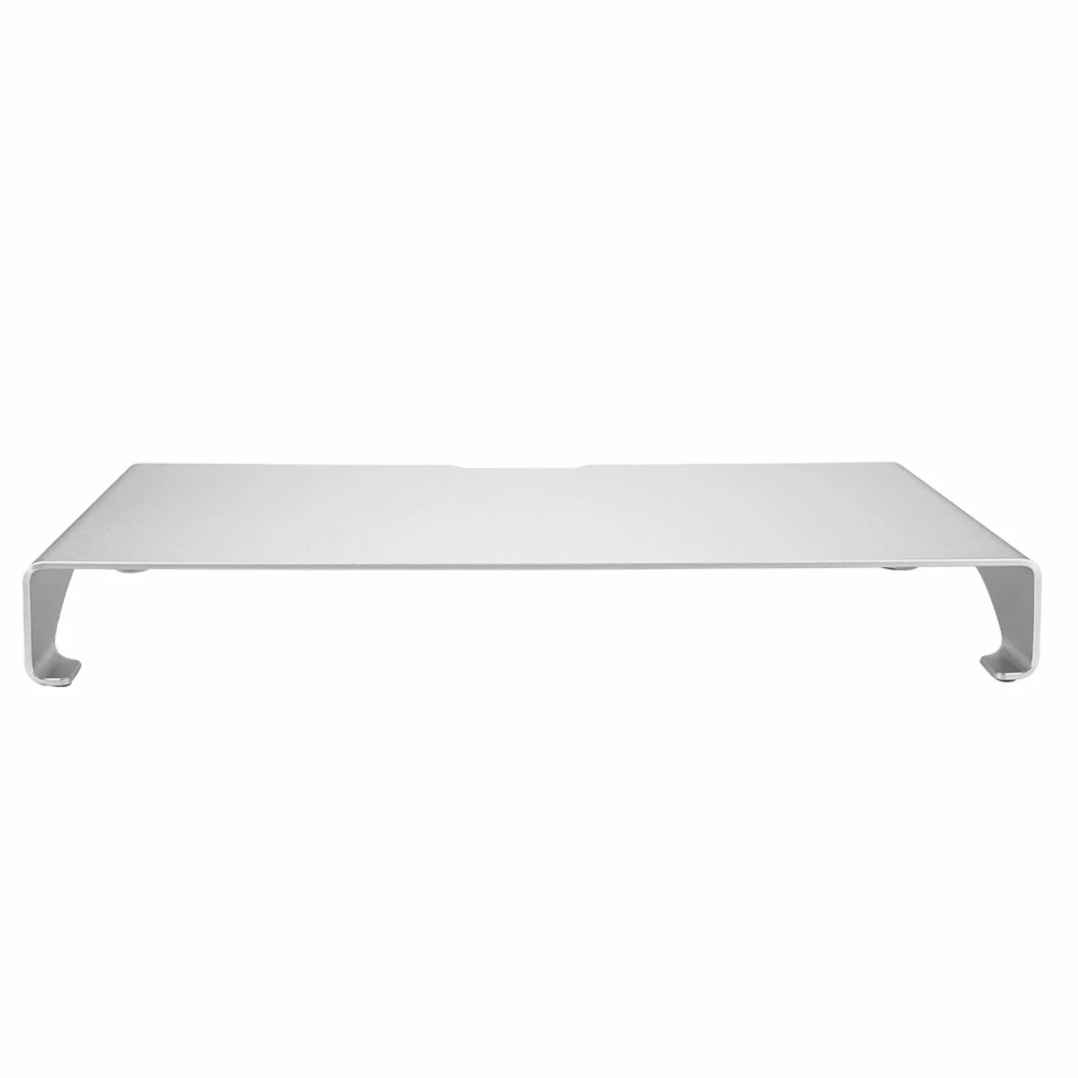 Monitor Riser Stand, monitor komputerowy Riser, monitor ze stopu aluminium Riser Notebook Laptop Stojak na biurko Organizator Półka Srebrne akcesoria biurkowe, Artykuły biurowe
