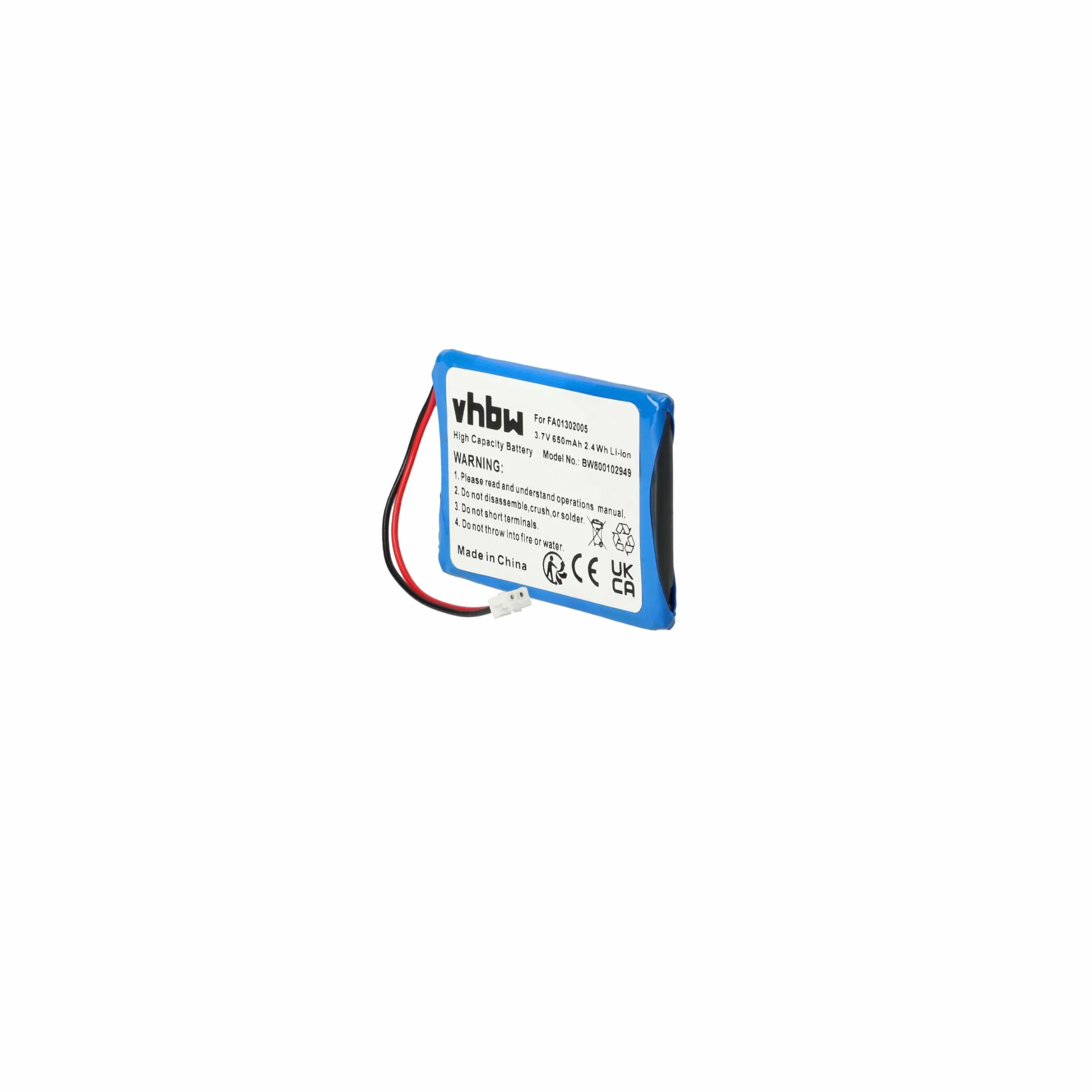 Akumulator kompatybilny z Ascom D43, R1D bezprzewodowy telefon stacjonarny 650mAh 3,7V Li-Ion