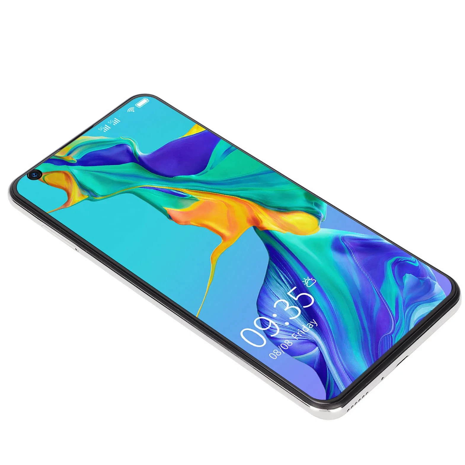 Telefon Komórkowy 4GB RAM 64GB ROM Odblokowany Smartfon Szkło 3500mAh 32MP Kamera Tylna Podwójne Karty Podwójny Tryb Gotowości na Komputer Stacjonarny (Wtyczka UE)