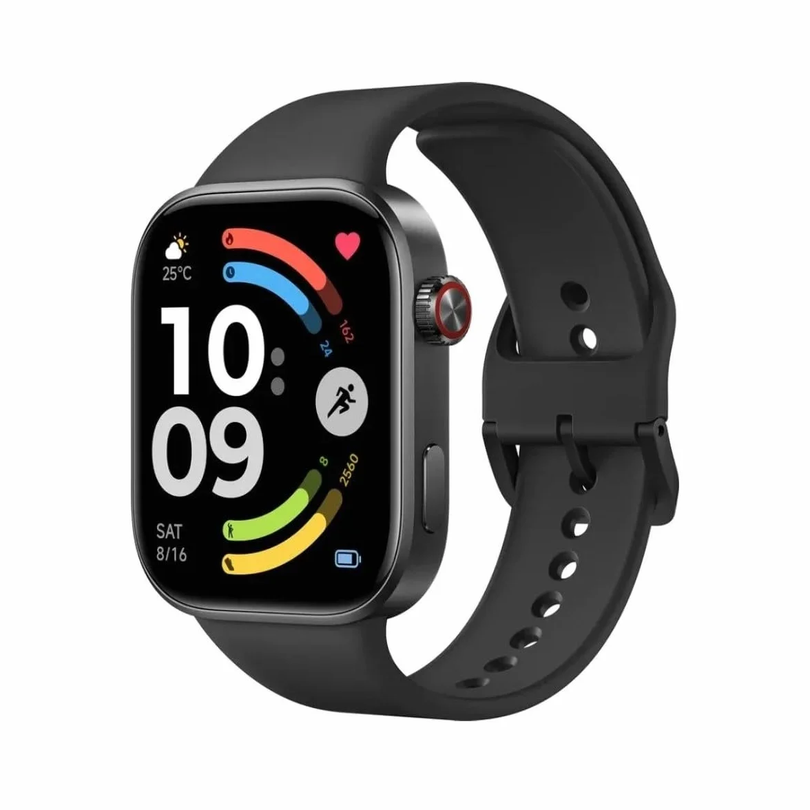 XIAOMI Redmi Watch 6 NFC Obsydian Czarny | Monitor 2.07, serce, sen, stres, ponad 150 trybów sportowych, GPS, 5ATM, Android i iOS