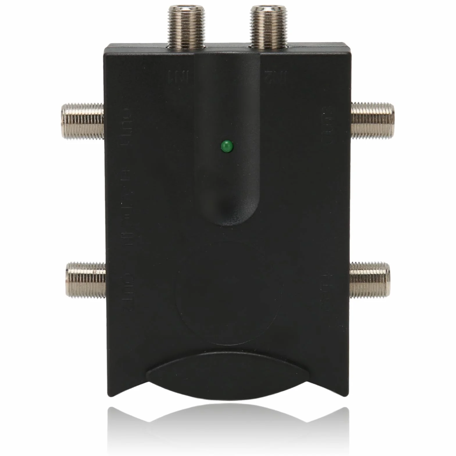 Wzmacniacz Telewizyjny 2 w 4 Wyjścia Bezstratny Dwukierunkowy Wzmacniacz Sygnału Telewizyjnego o Wysokim Wzmocnieniu do Anteny Telewizji Kablowej