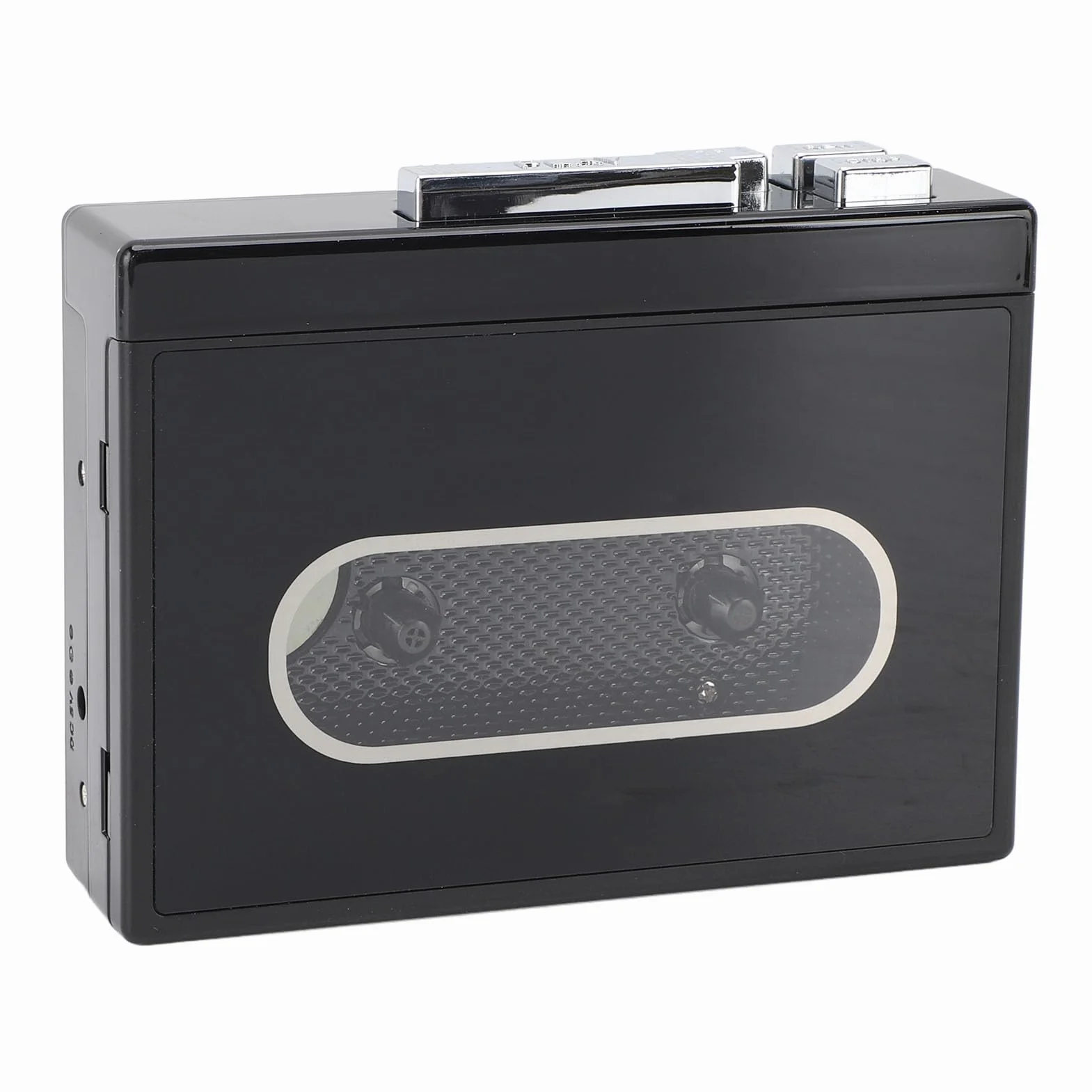 Dioche Odtwarzacz Kasetowy Bluetooth Przenośny Odtwarzacz Kasetowy DC5V Retro z Bluetooth 5.0, Radiem FM, muzyką Stereo i Nagrywaniem Głosu Oraz Gniazdem Słuchawkowym 3,5 mm.