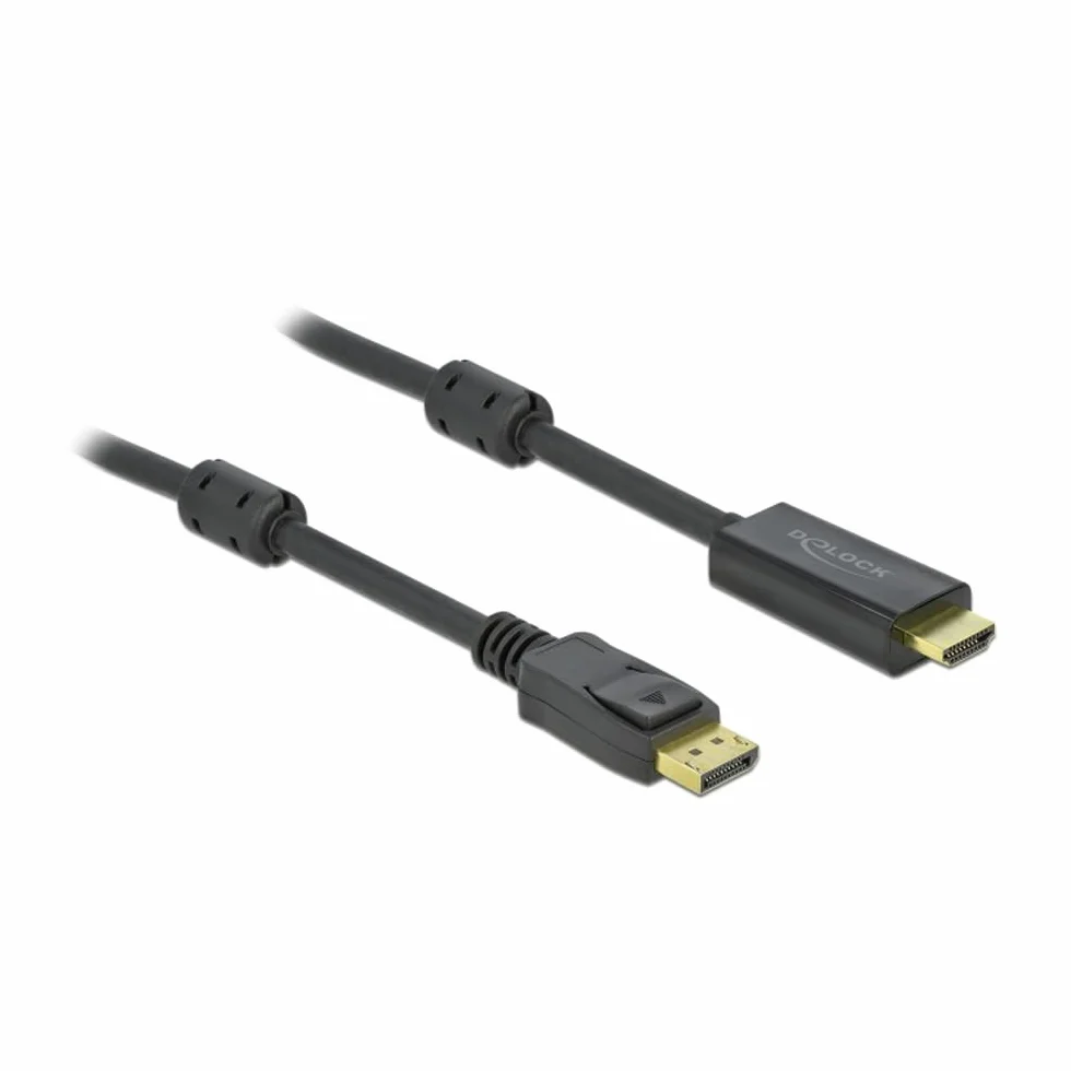 Delock Aktywny kabel DisplayPort 1.2 do HDMI 4K 60 Hz 7 m